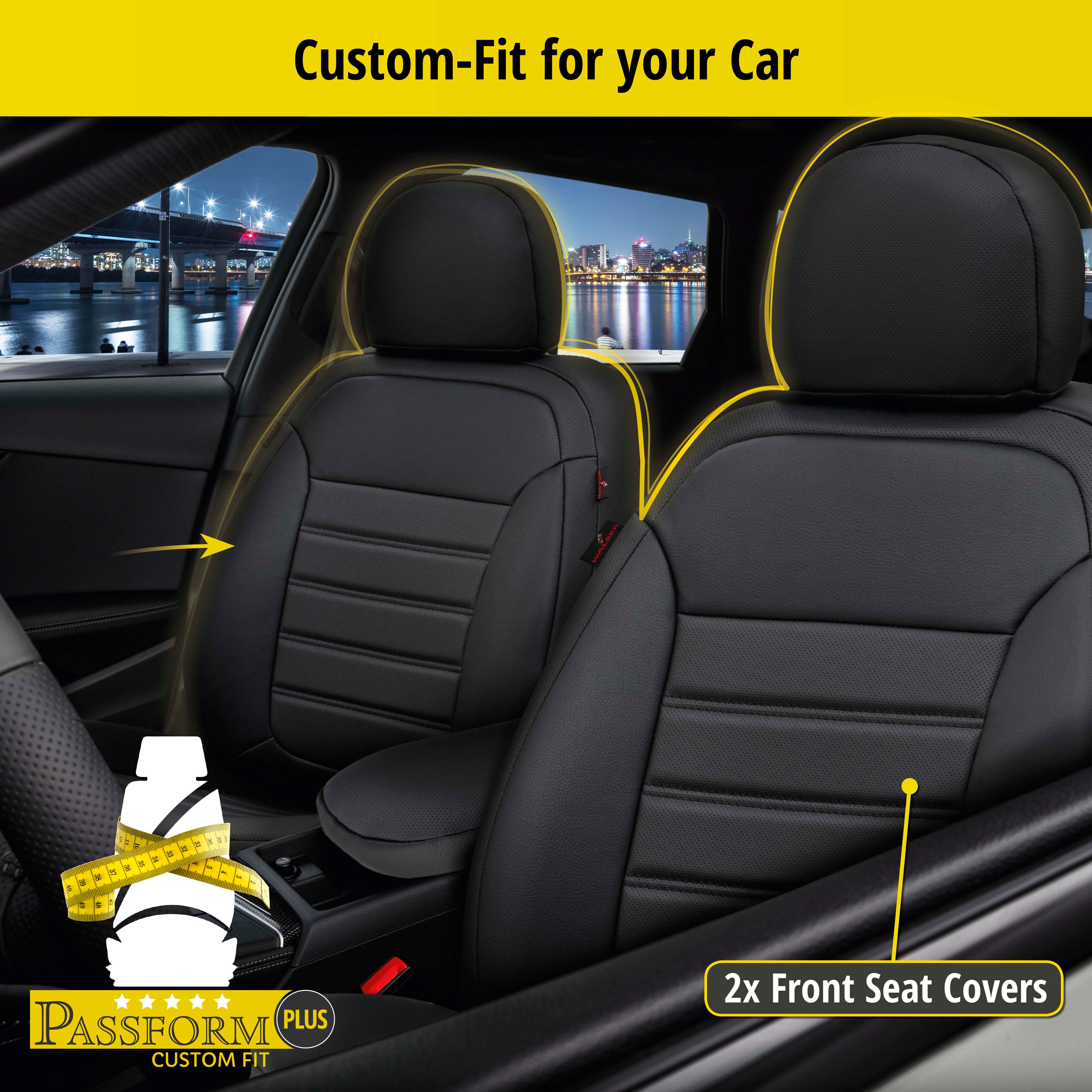 Seat Cover Robusto for Suzuki Swift IV (FZ, NZ) 10/2010-Today, 2 seat covers for normal seats