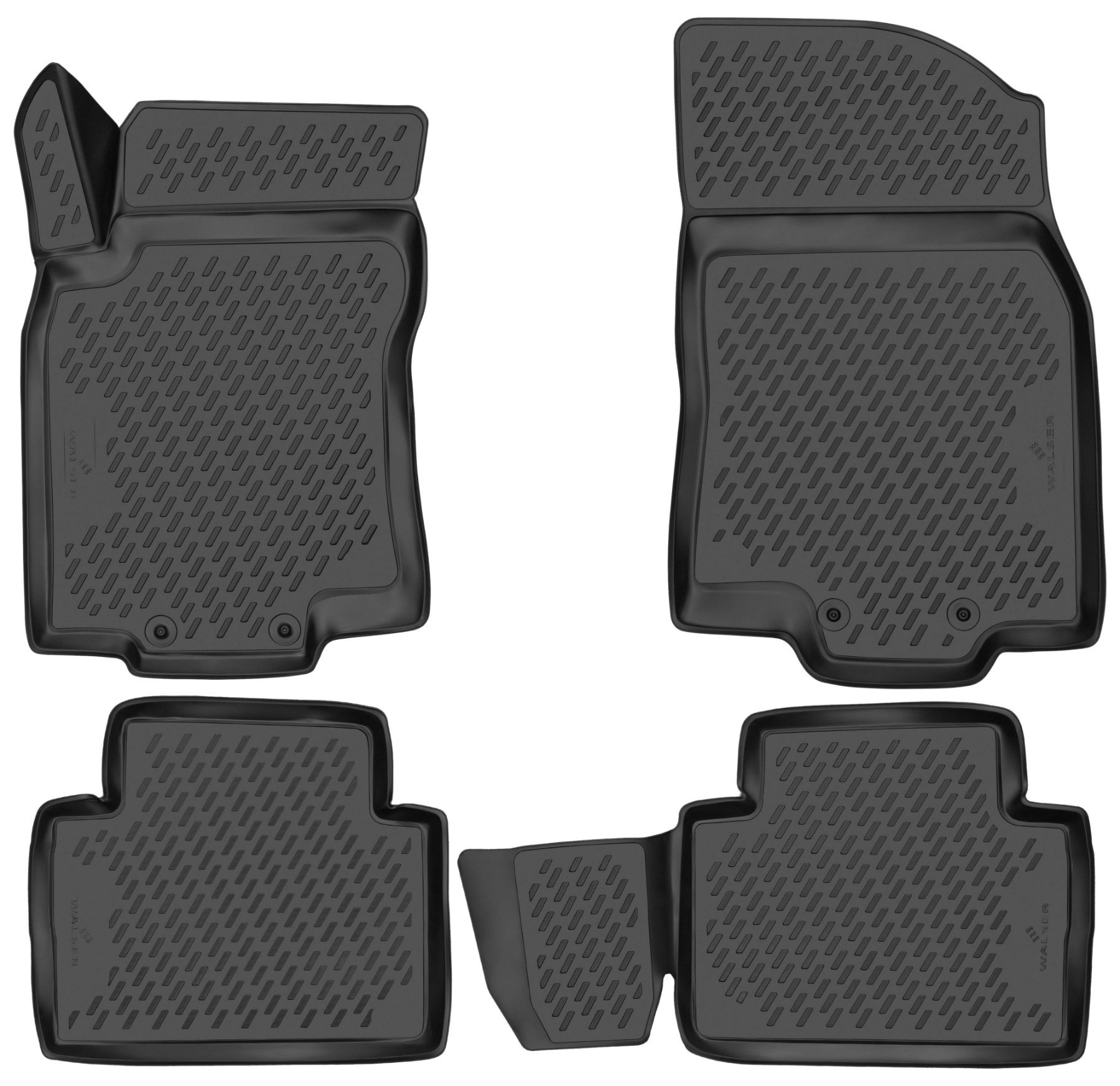 Tappetini in gomma per auto su misura per Nissan X-Trail (T32) 10/2013-Oggi