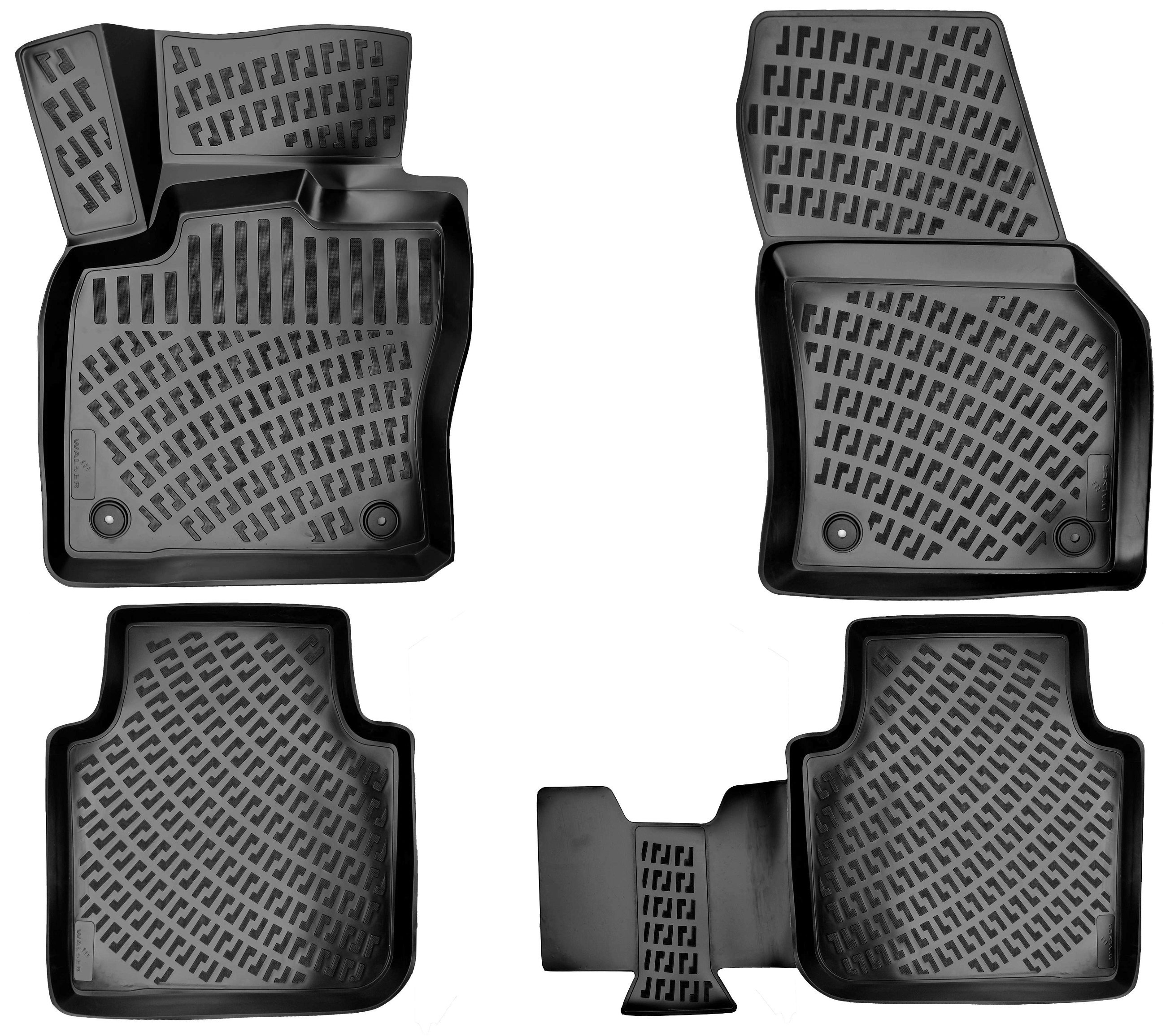 NXT Rubber Mats for VW Tiguan Allspace (BW2) 03/2017-Today