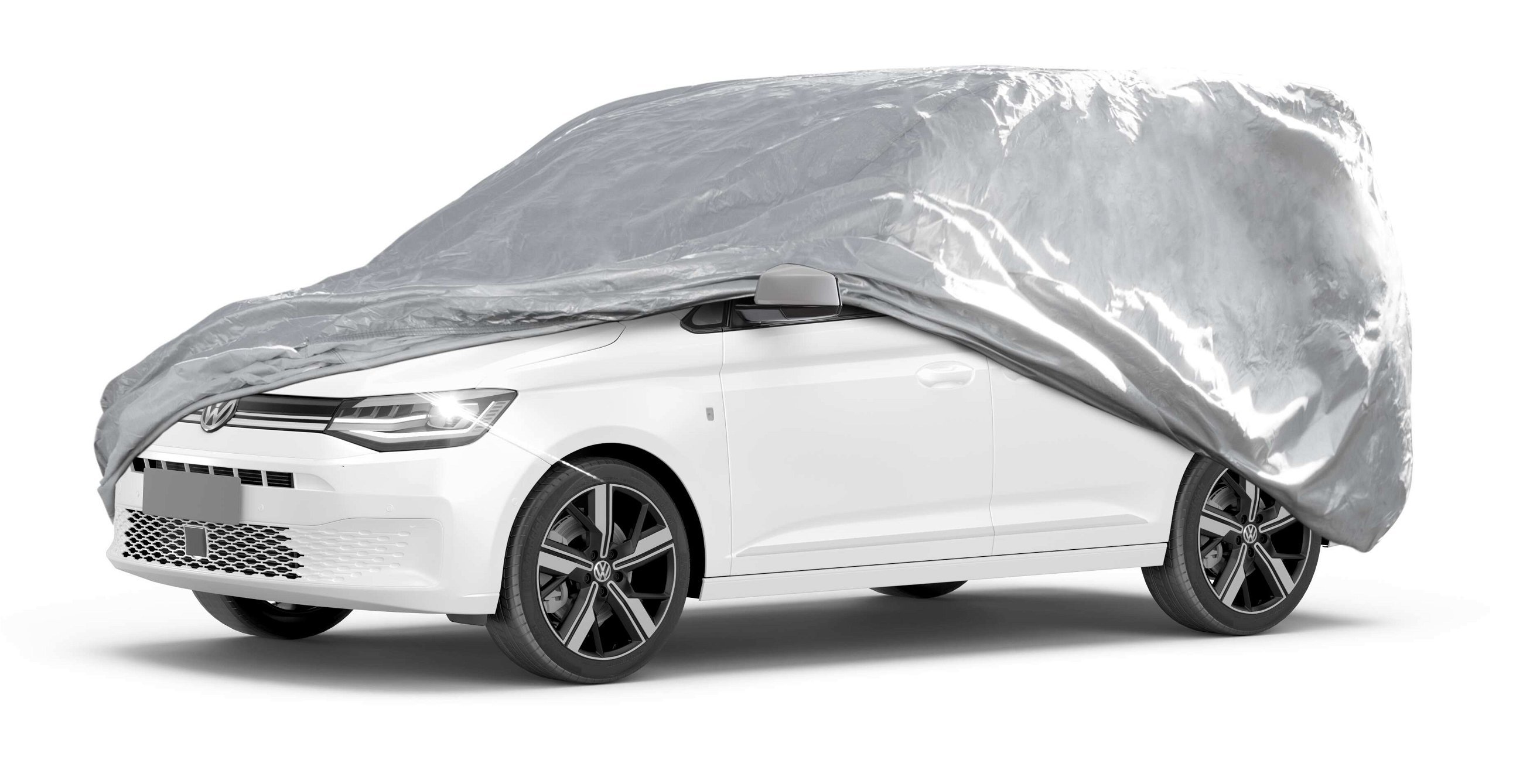 Car cover All Weather Basic, bus car cover size M silver