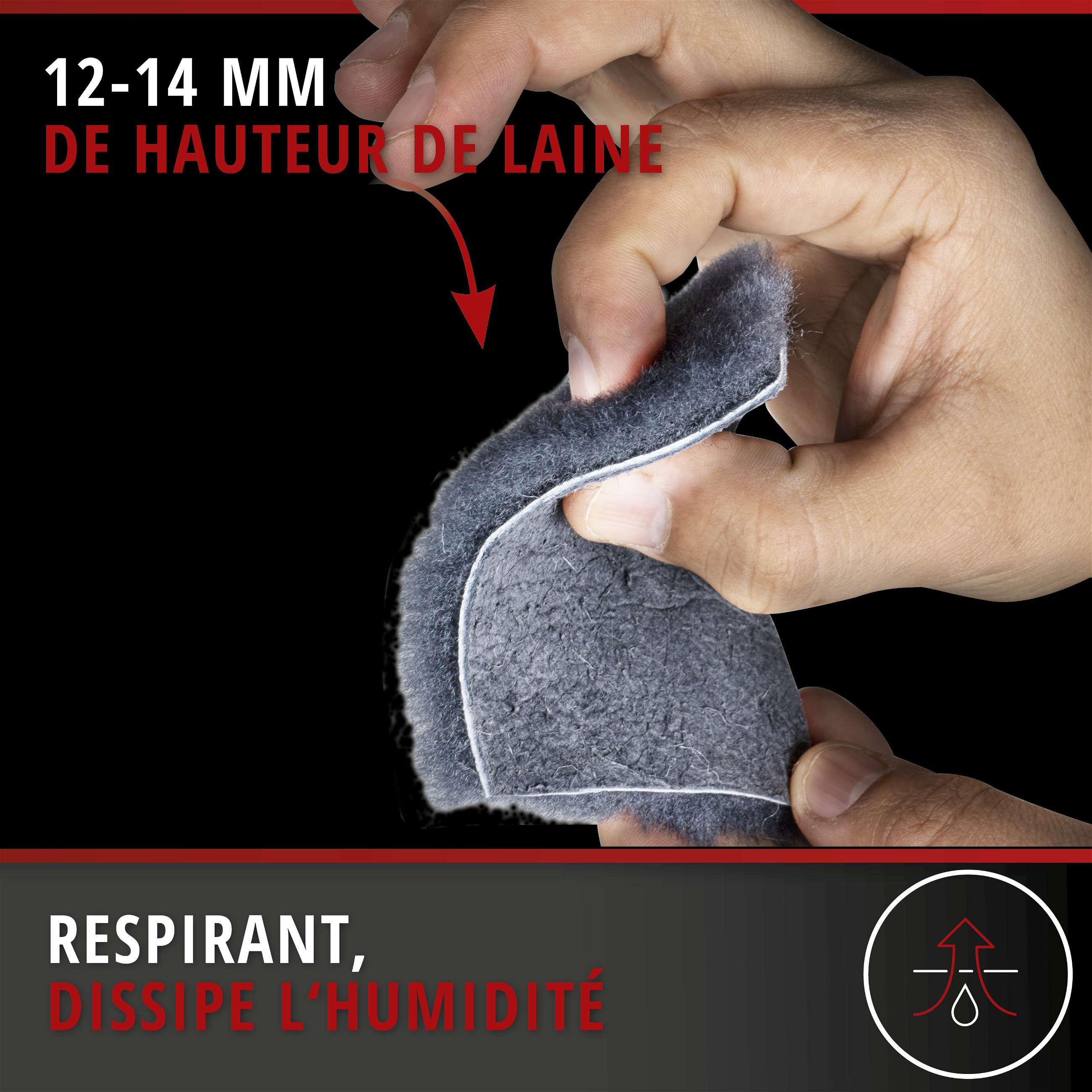Housses de sièges Iva en peau d'agneau anthracite avec système informatique ZIPP