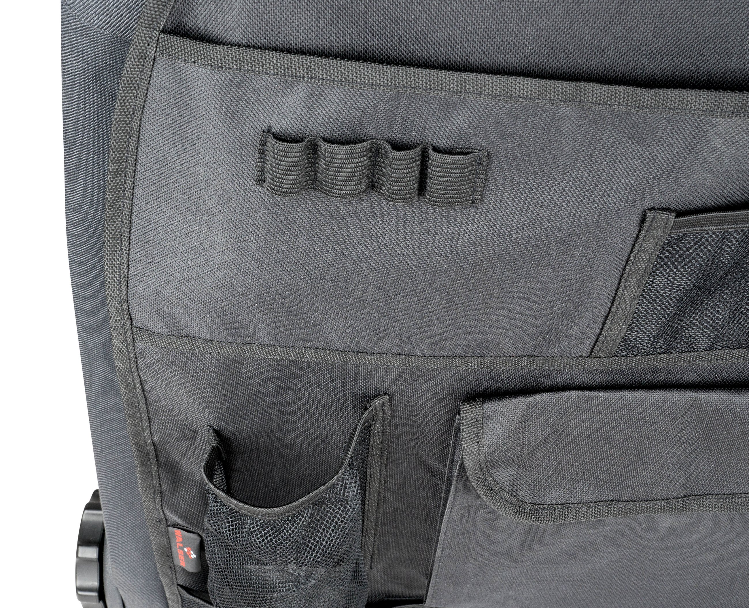 Auto-Organizer Multibag, Rückenlehnenschutz mit Taschen 64x40 cm schwarz