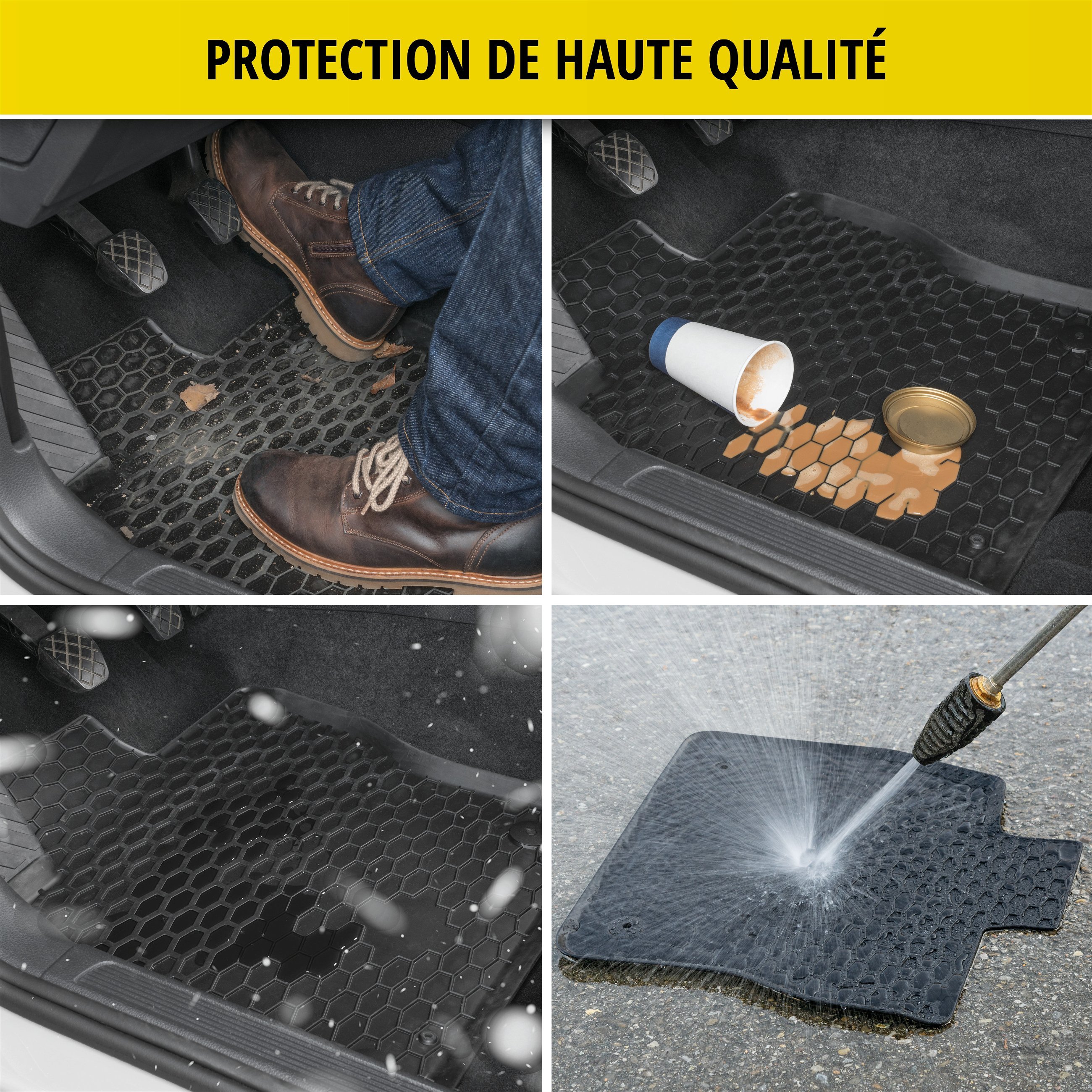 Tapis en caoutchouc DirtGuard pour Honda CR-V V (RW, RT) 12/2016- auj.