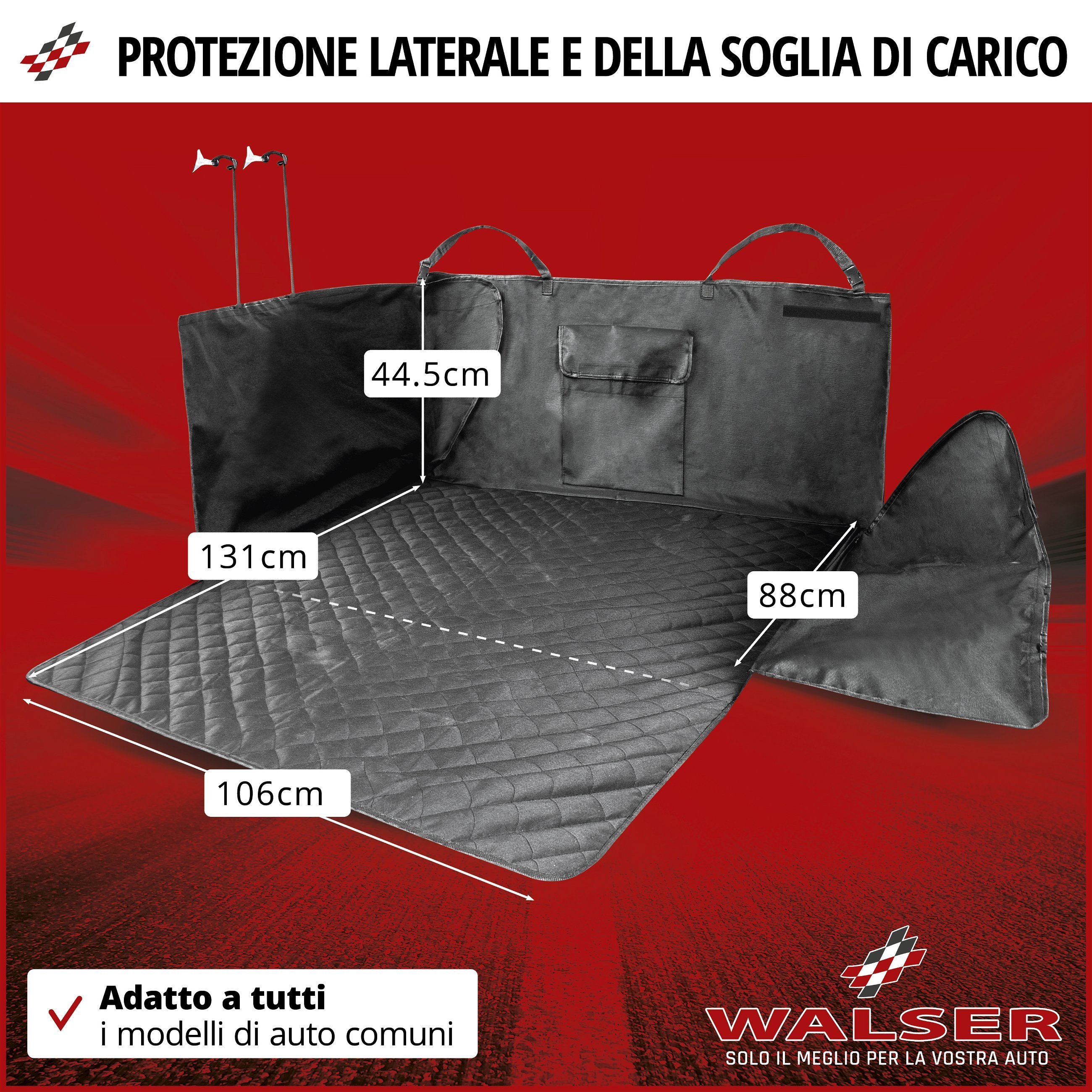 CoverAll DELUXE protezione per bagagliaio auto per Cane