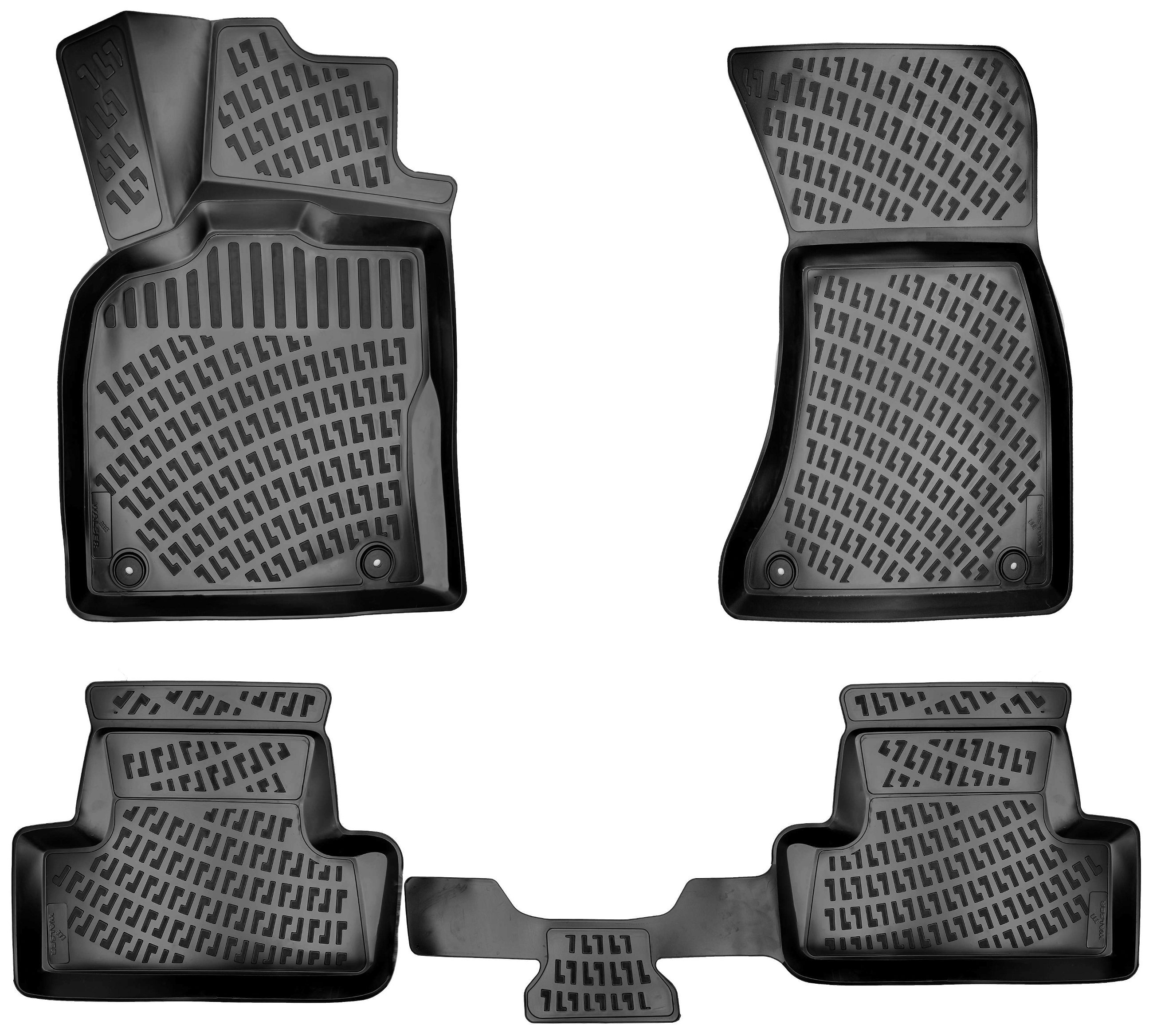 NXT Rubber Mats for Audi Q5 05/2016 Today Rubber mats for Audi Q5 Rubber mats for Audi