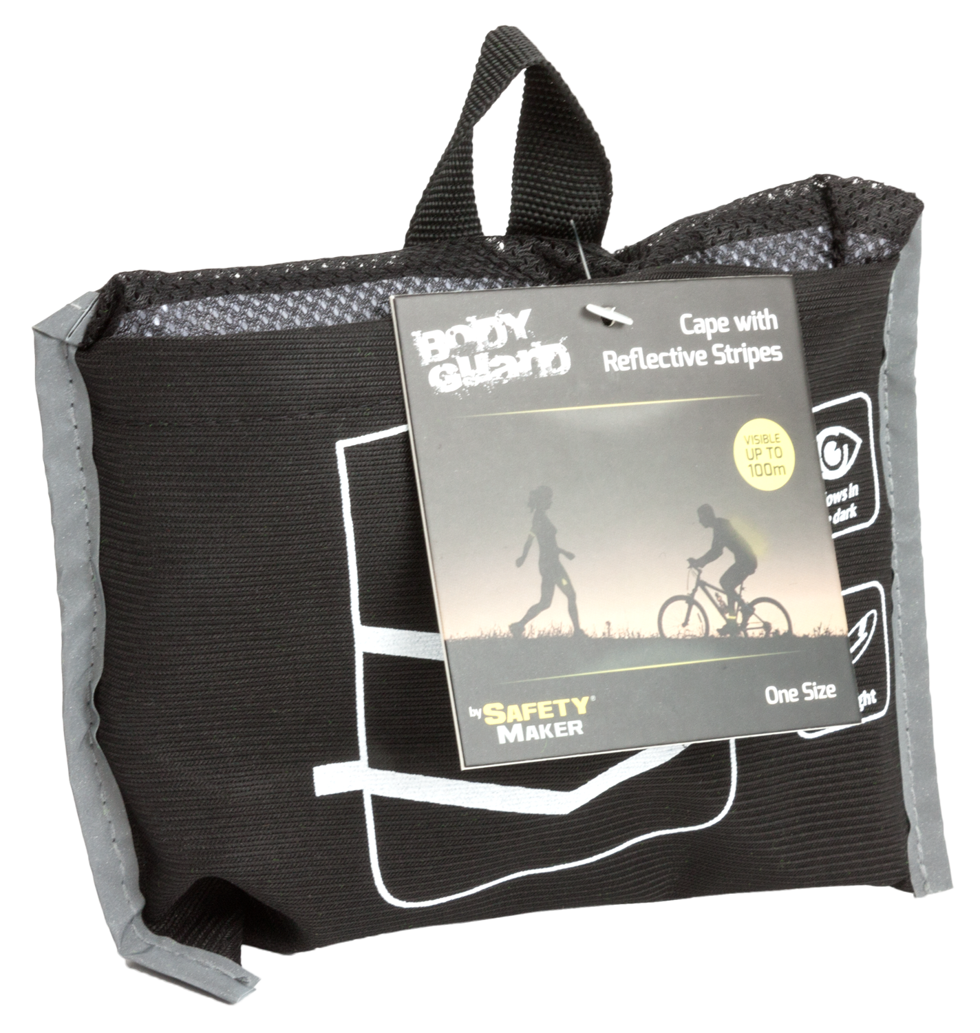 Leisure vest foldable black