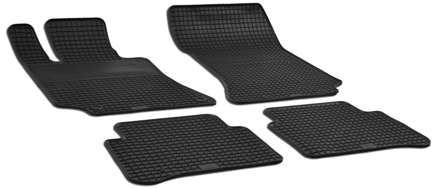 DirtGuard rubberen voetmatten geschikt voor Mercedes-Benz E-Klasse (W212) 01/2009-12/2016