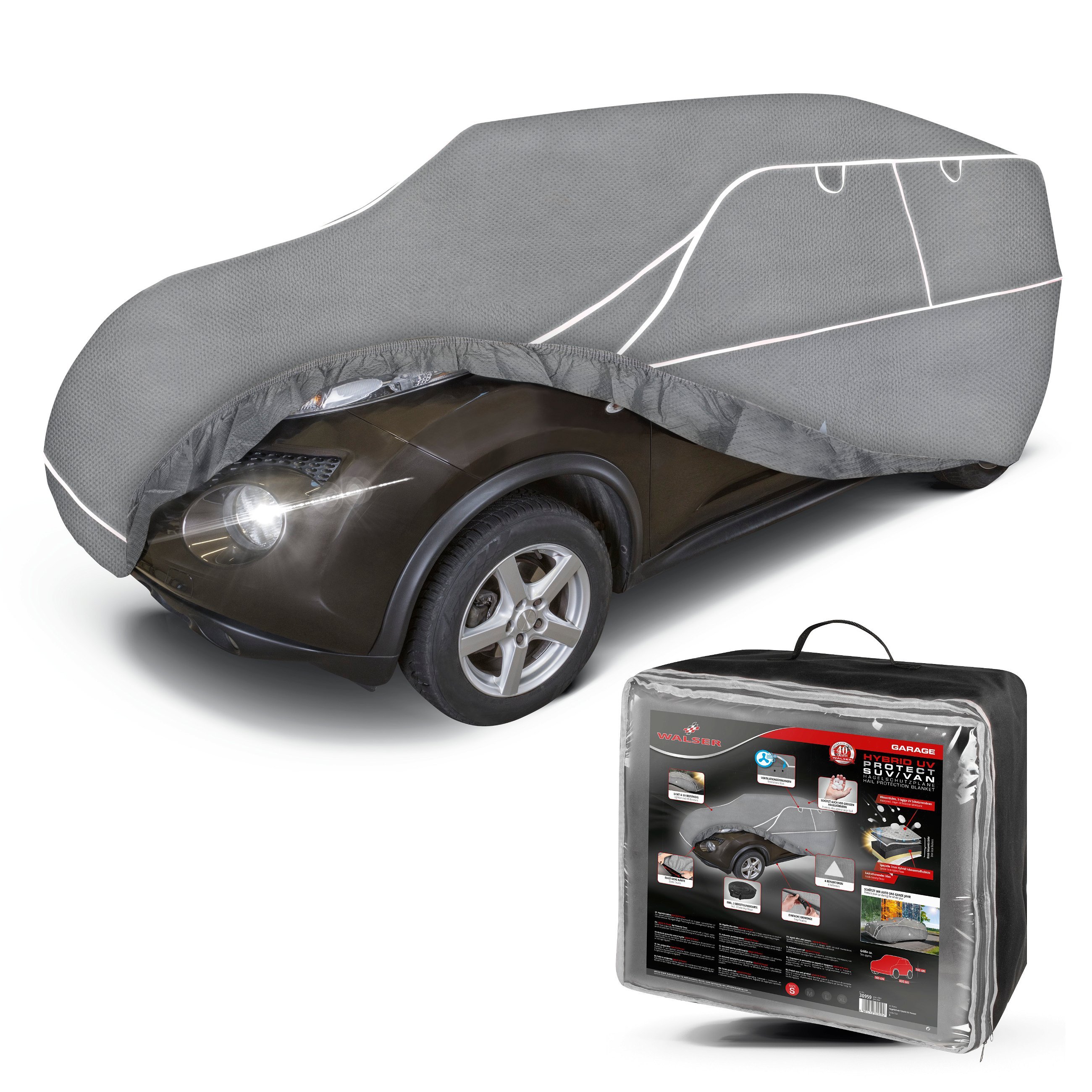 Car hail protection cover Hybrid UV Protect SUV size S
