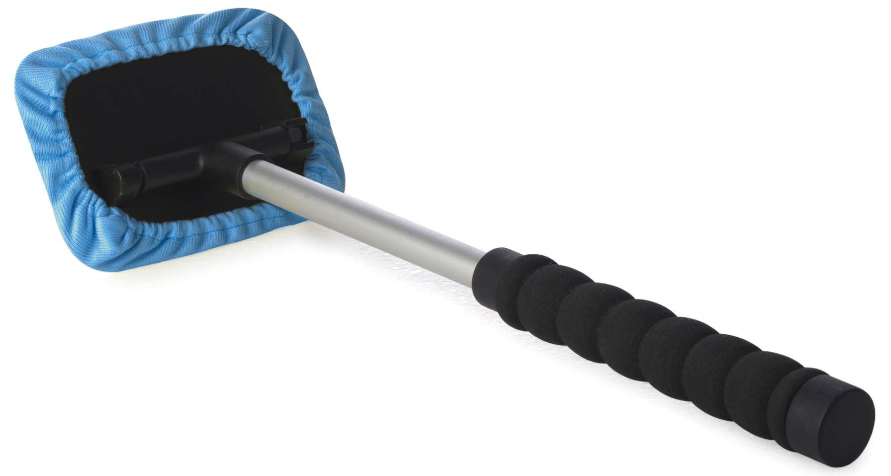 Telescopische ruitenreiniger, ruitenreiniger voor de voorruit of autoruit - 26 - 42 cm in blauw