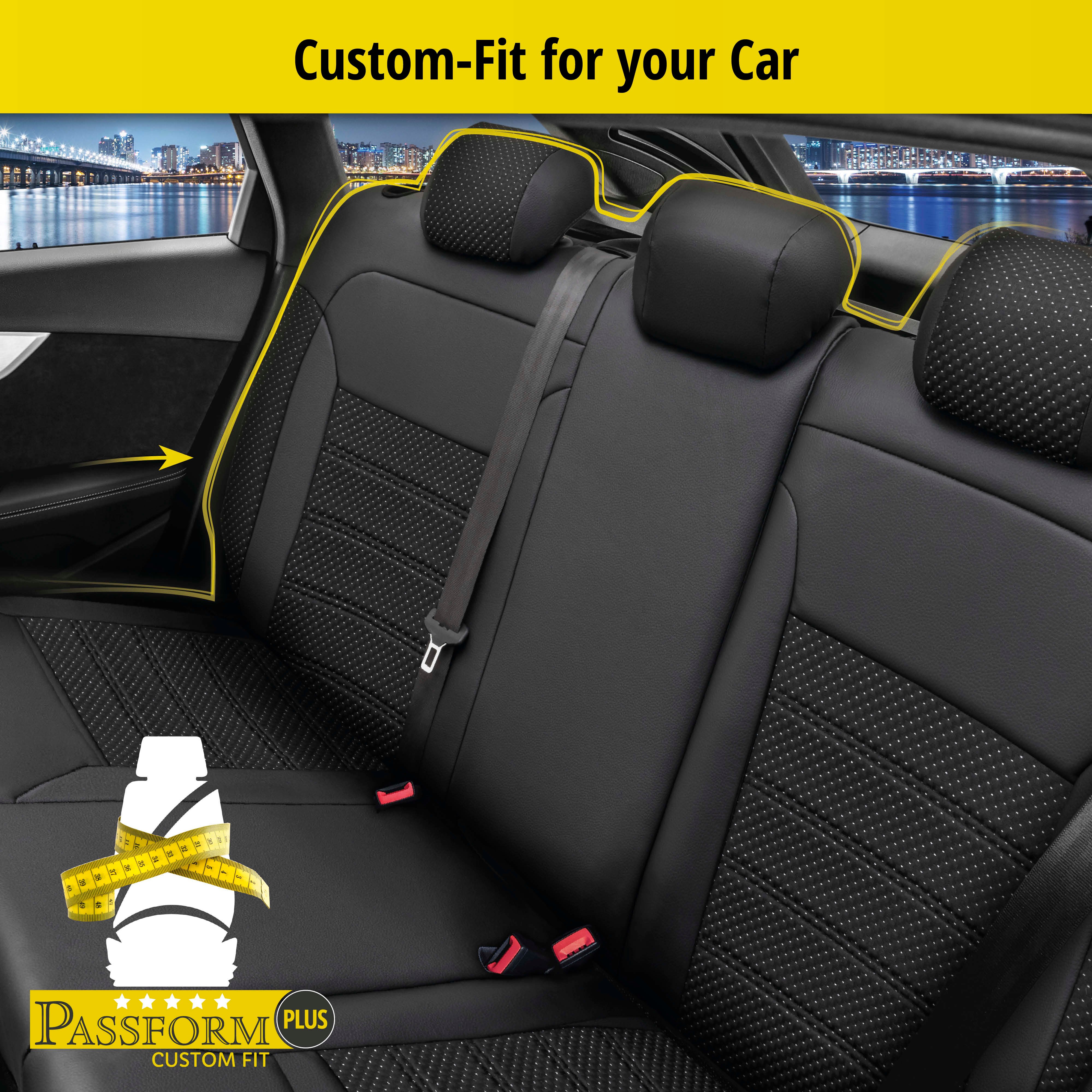 Seat cover Torino for Opel Astra 2016-Today, 1 rear seat cover for normal seats