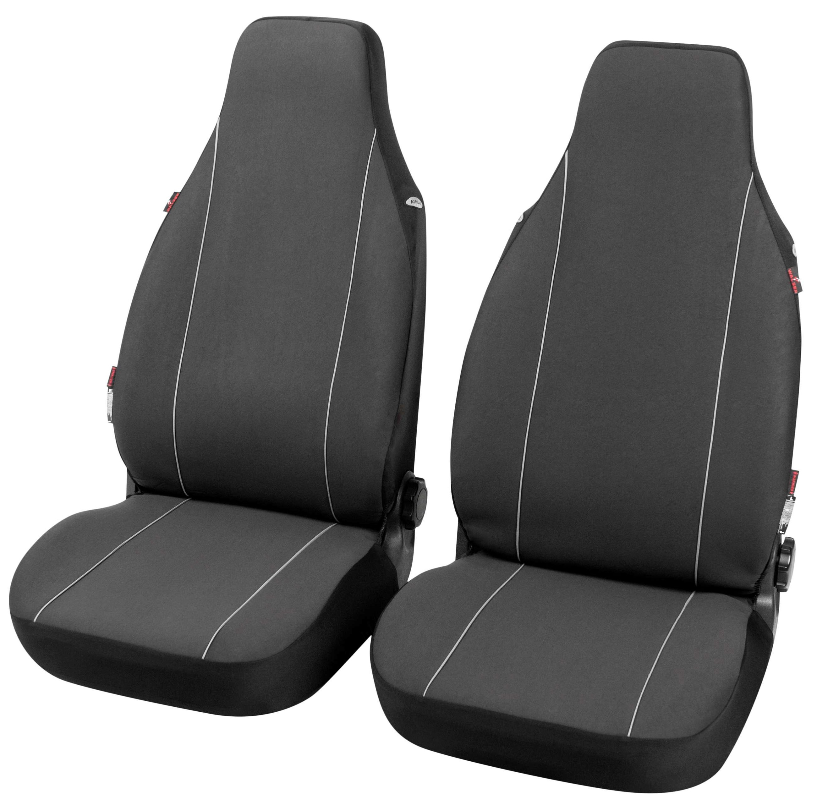 HOLIV Auto sitzbezüge Set für Ford Fiesta (2013-2019), Autositzbezug  Allwetter Schonbezüge Auto Vordersitze und Rückbank Komplettset,5 Seats  Full Set-Black Red : : Auto & Motorrad