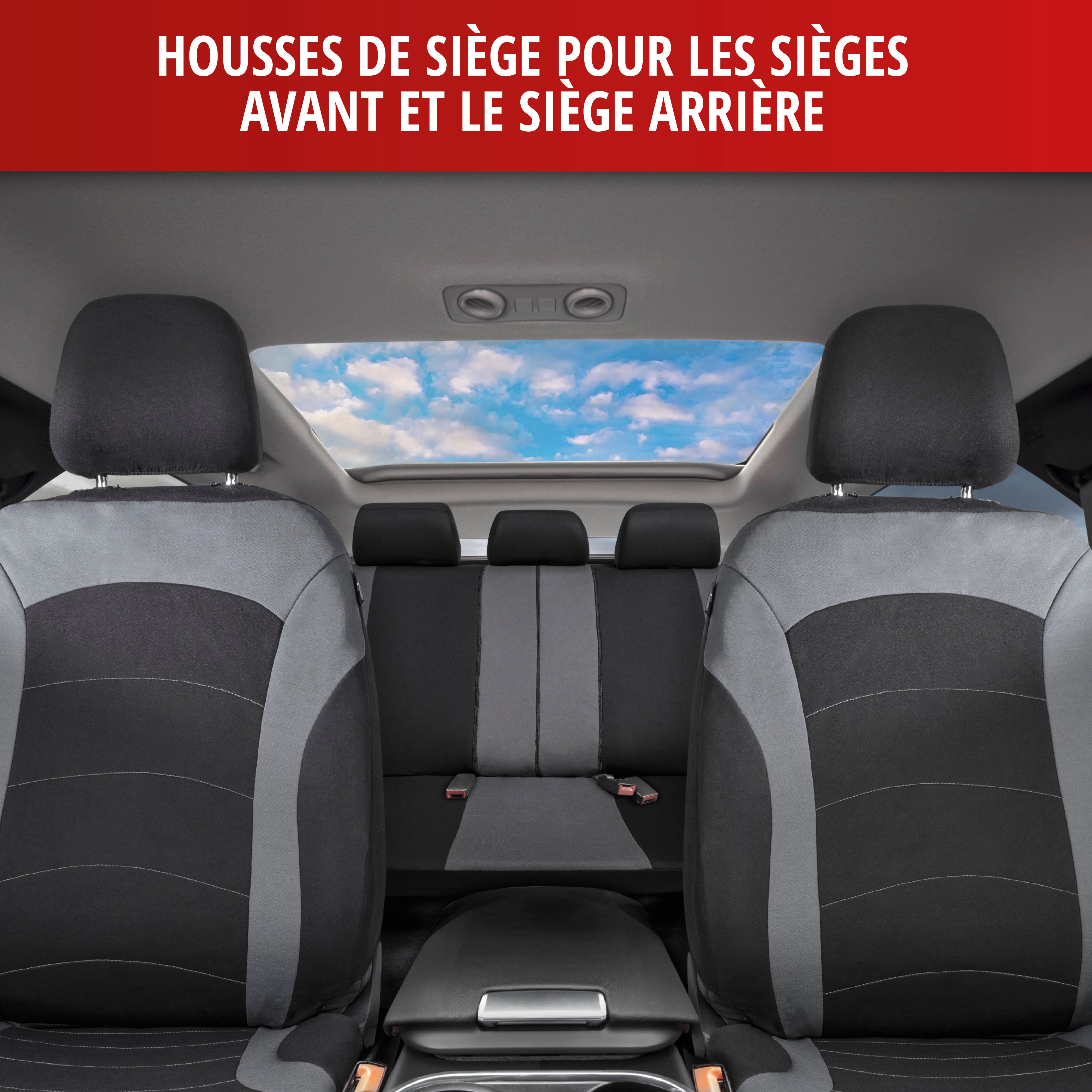 Premium Universel Siège Auto Housses Sitzbezüge cuir synthétique housses de protection bleu 