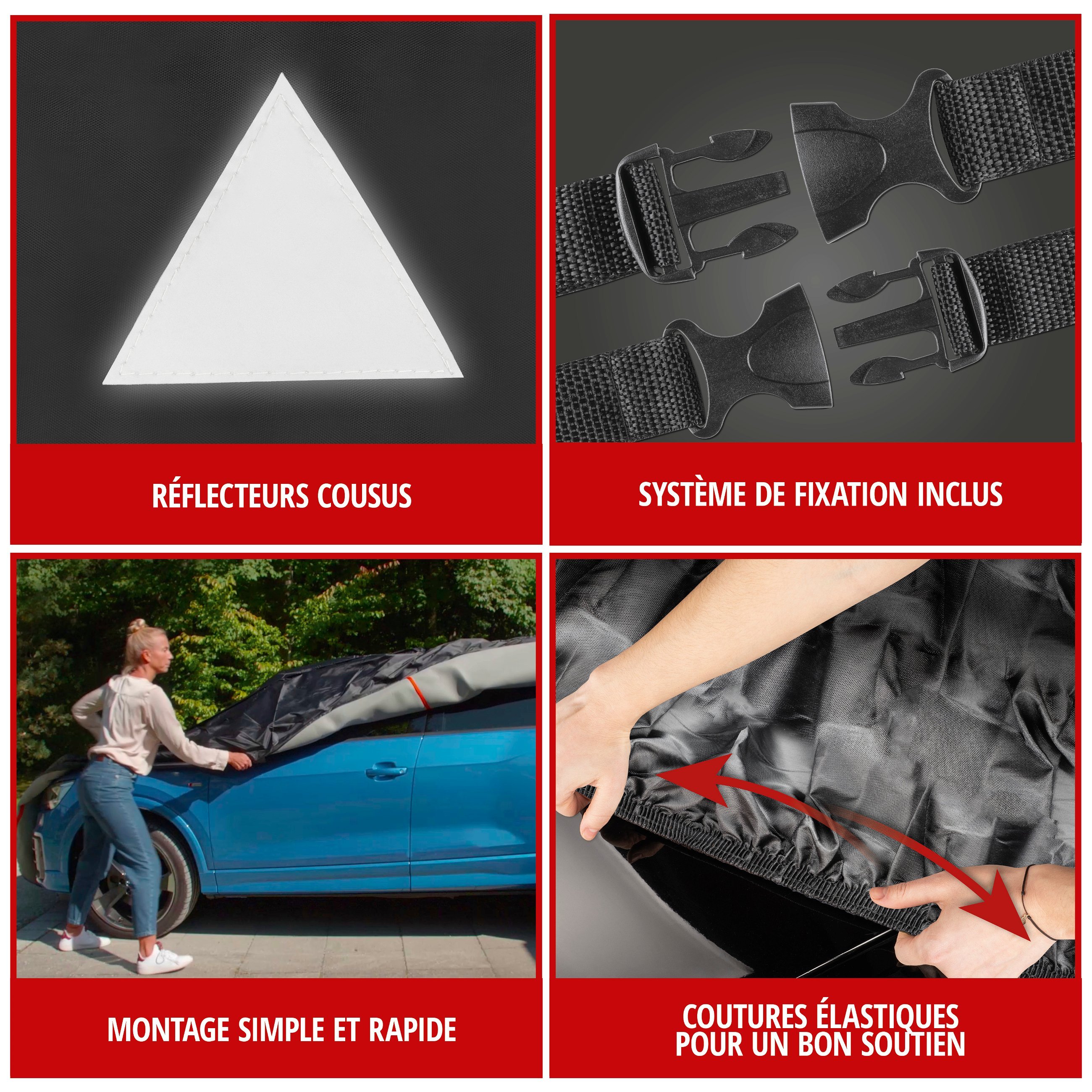 Bâche de voiture antigrêle anti-grêle Perma Protect SUV taille XL