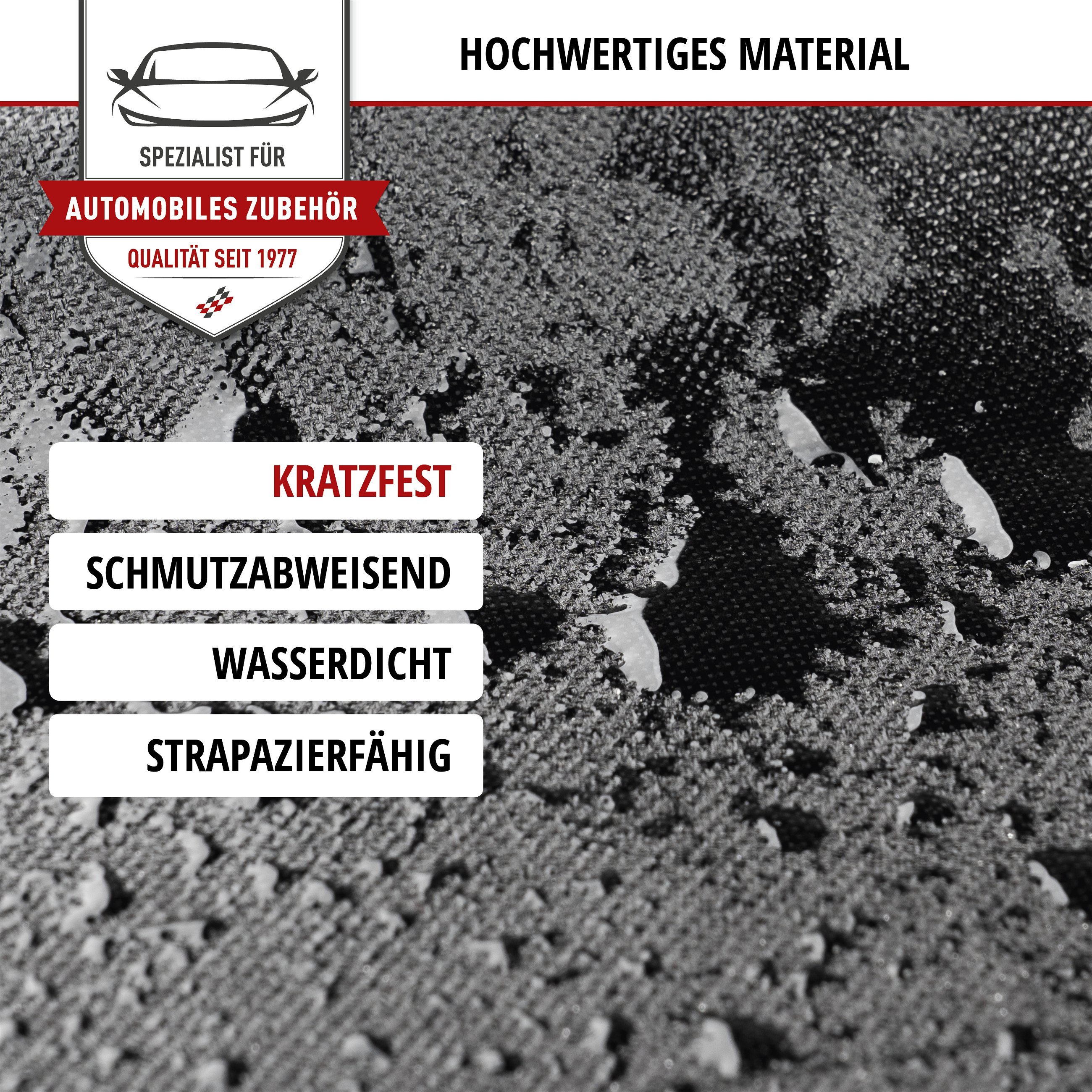 Auto-Organizer Jeremy, Rückenlehnenschutz mit Taschen 59x43 cm schwarz