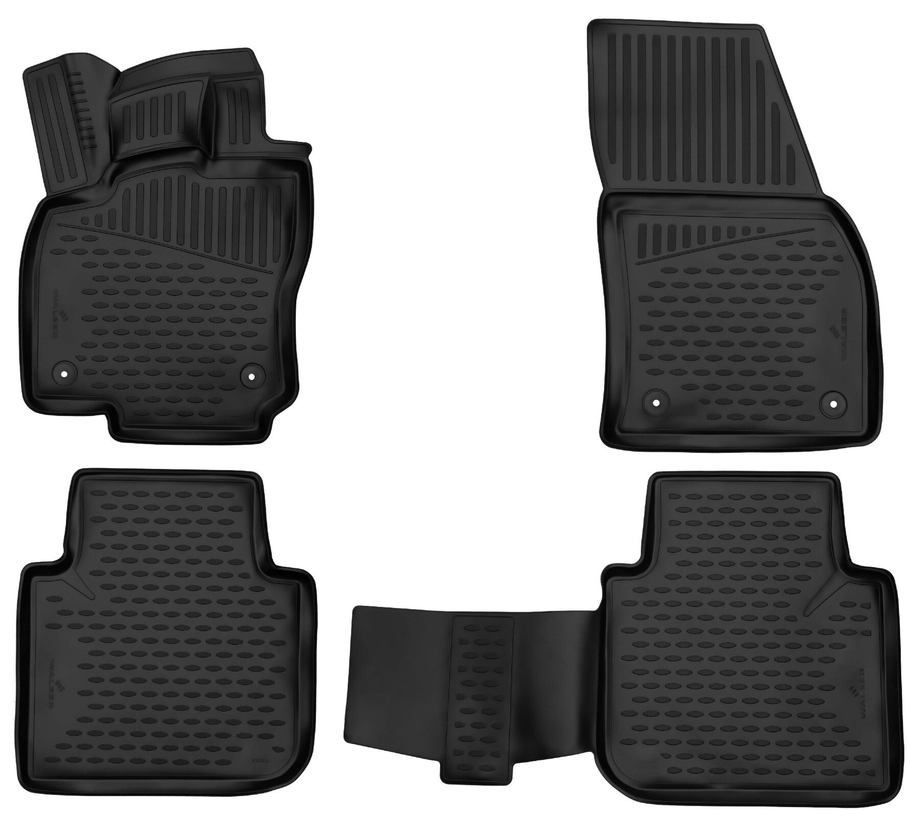 XTR Rubber Mats for Seat Tarraco 09/2018-Today