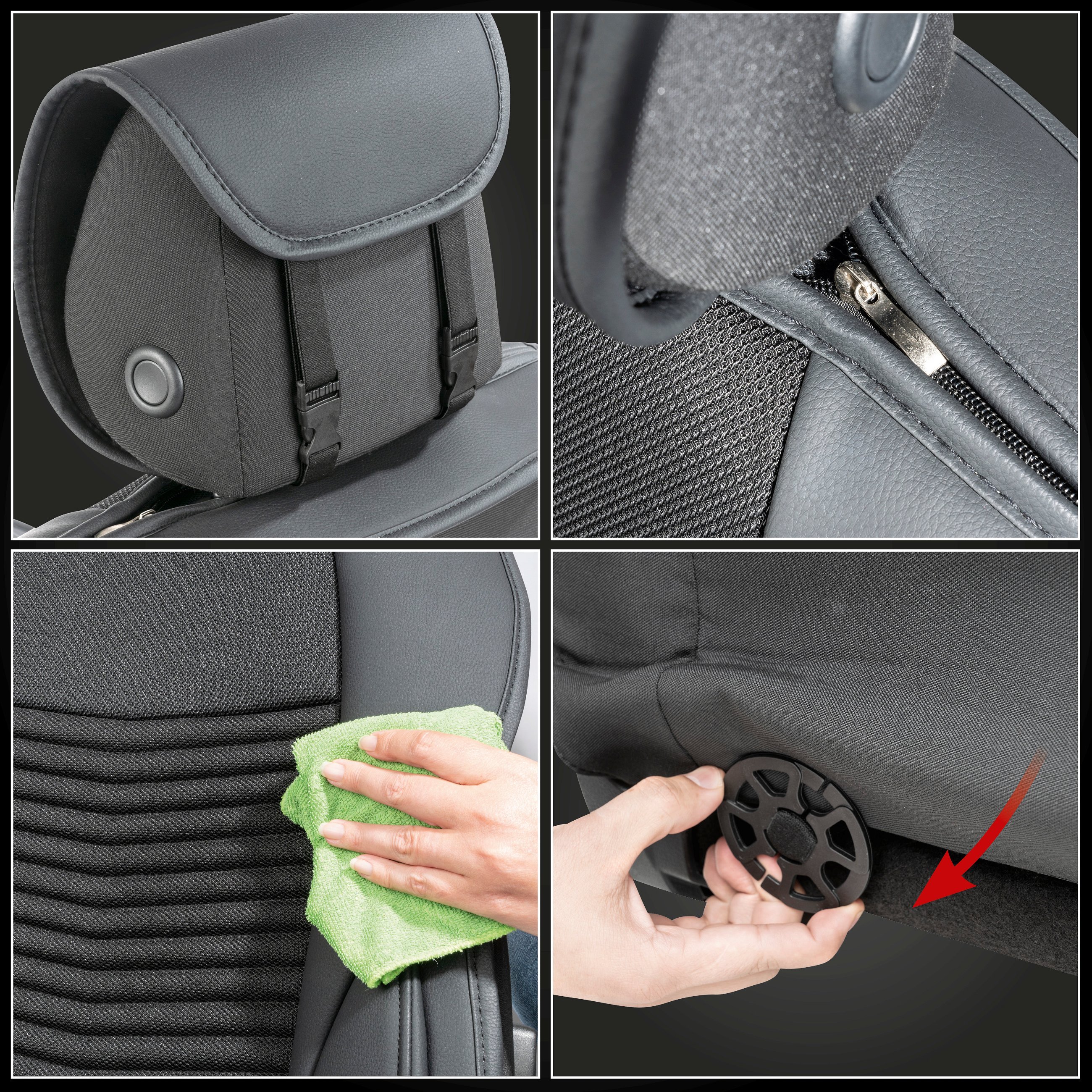 Car Seat cover Max black Seat Cushions Car Seat covers Seat