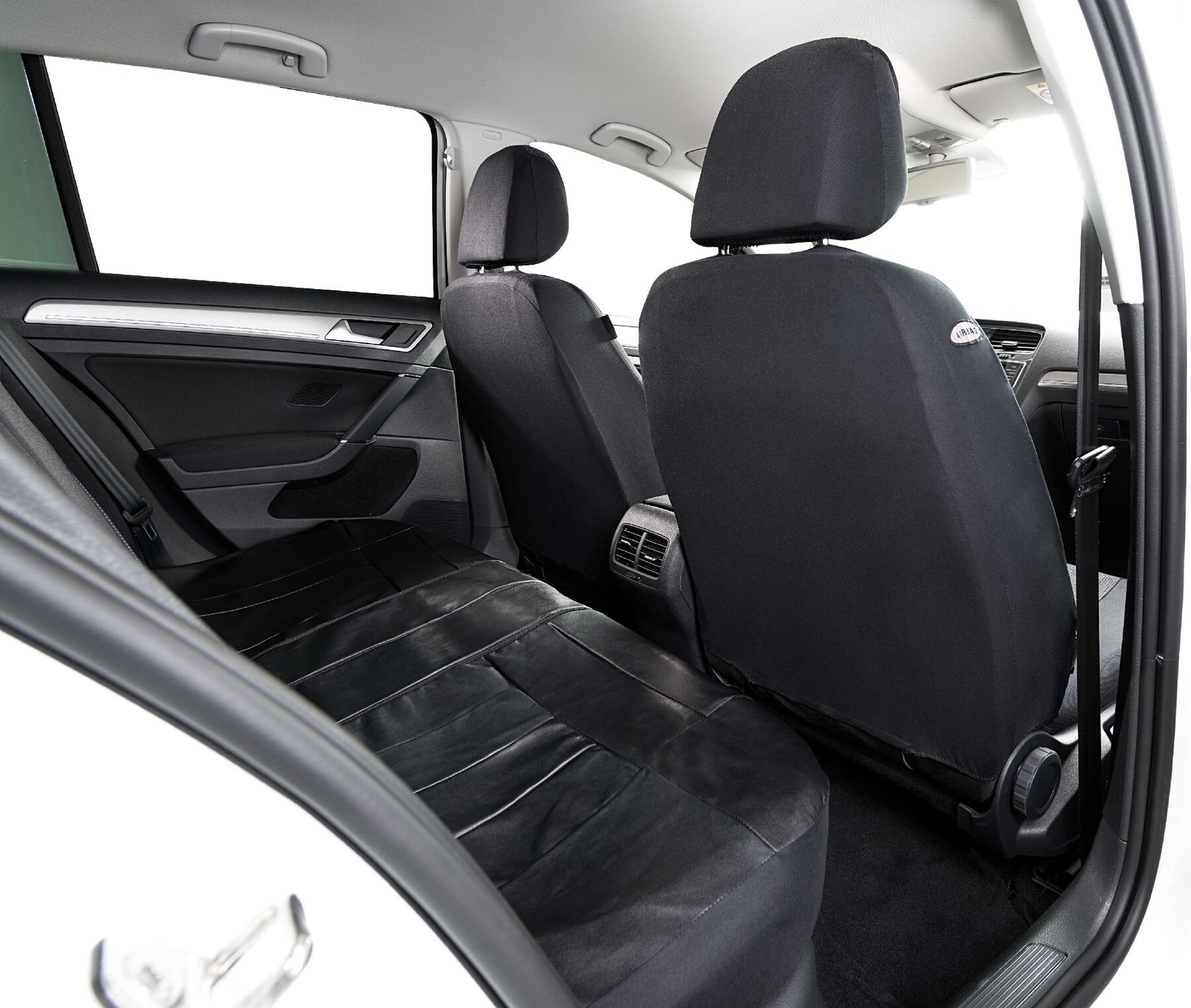 Autositzbezug Soft Nappa, PKW-Schonbezüge aus Kunstleder Komplettset schwarz