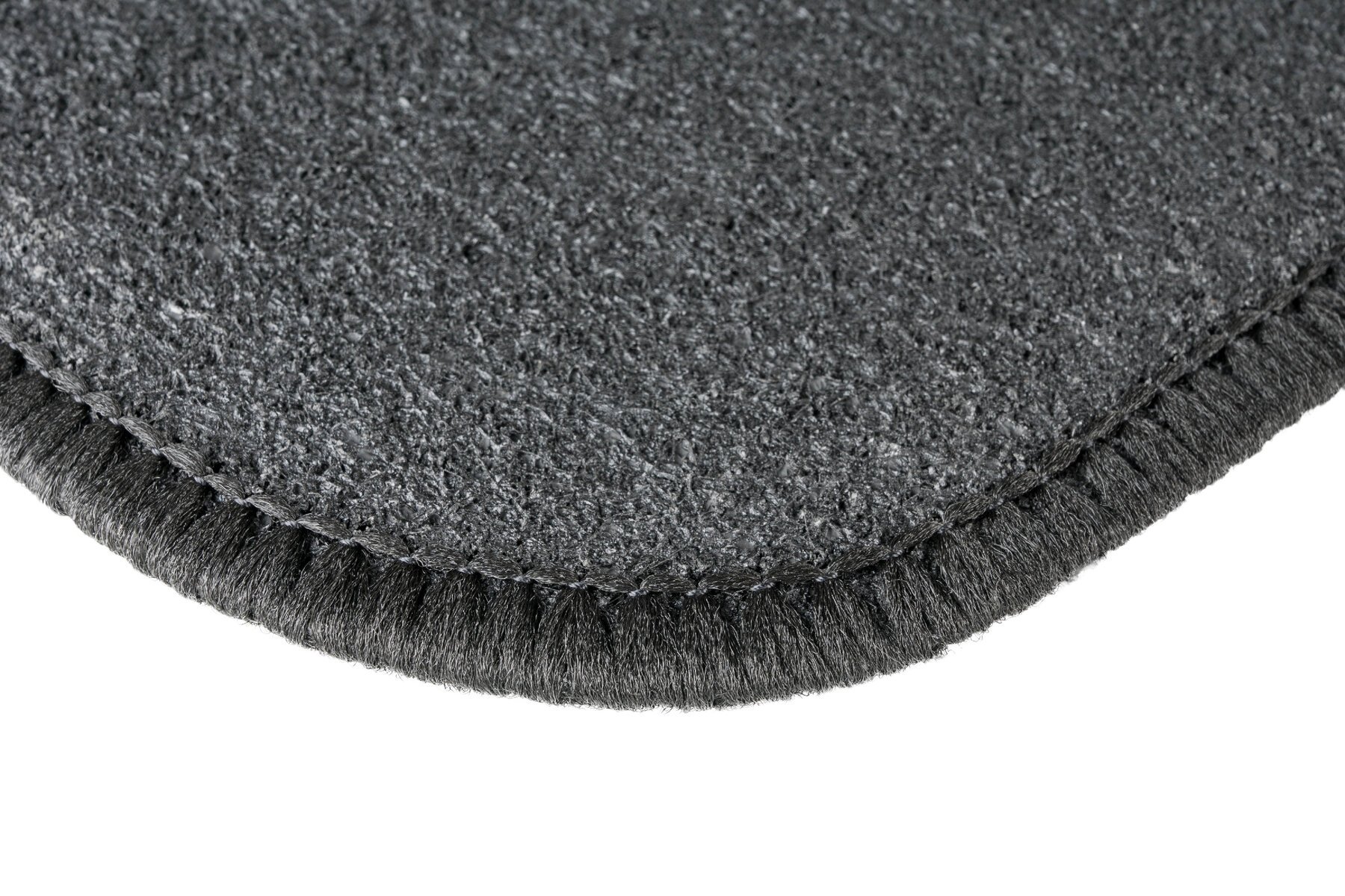 Tapis de voiture en velours noir