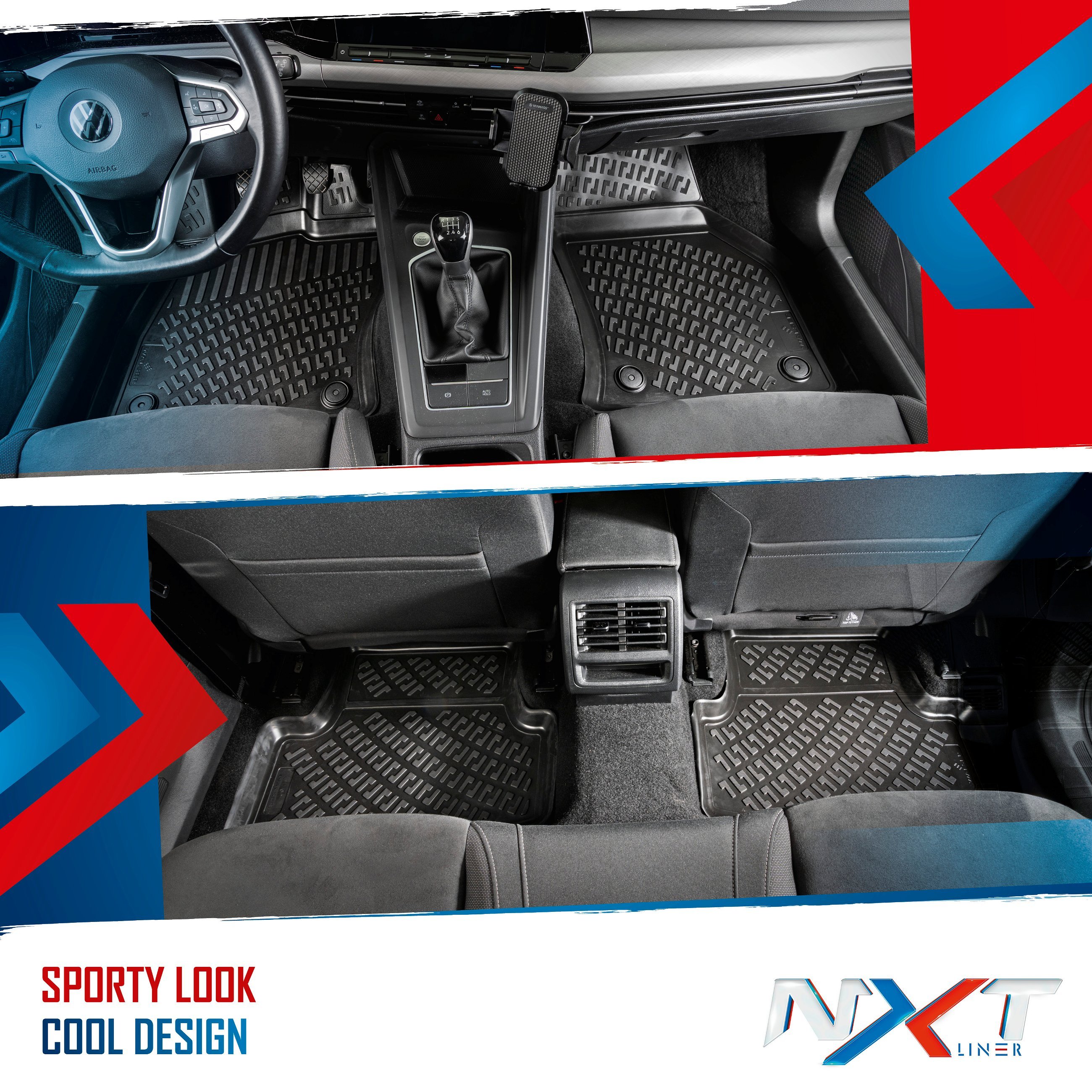 NXT Rubber Mats for Tesla Model Y (5YJY) 03/2019 - Today