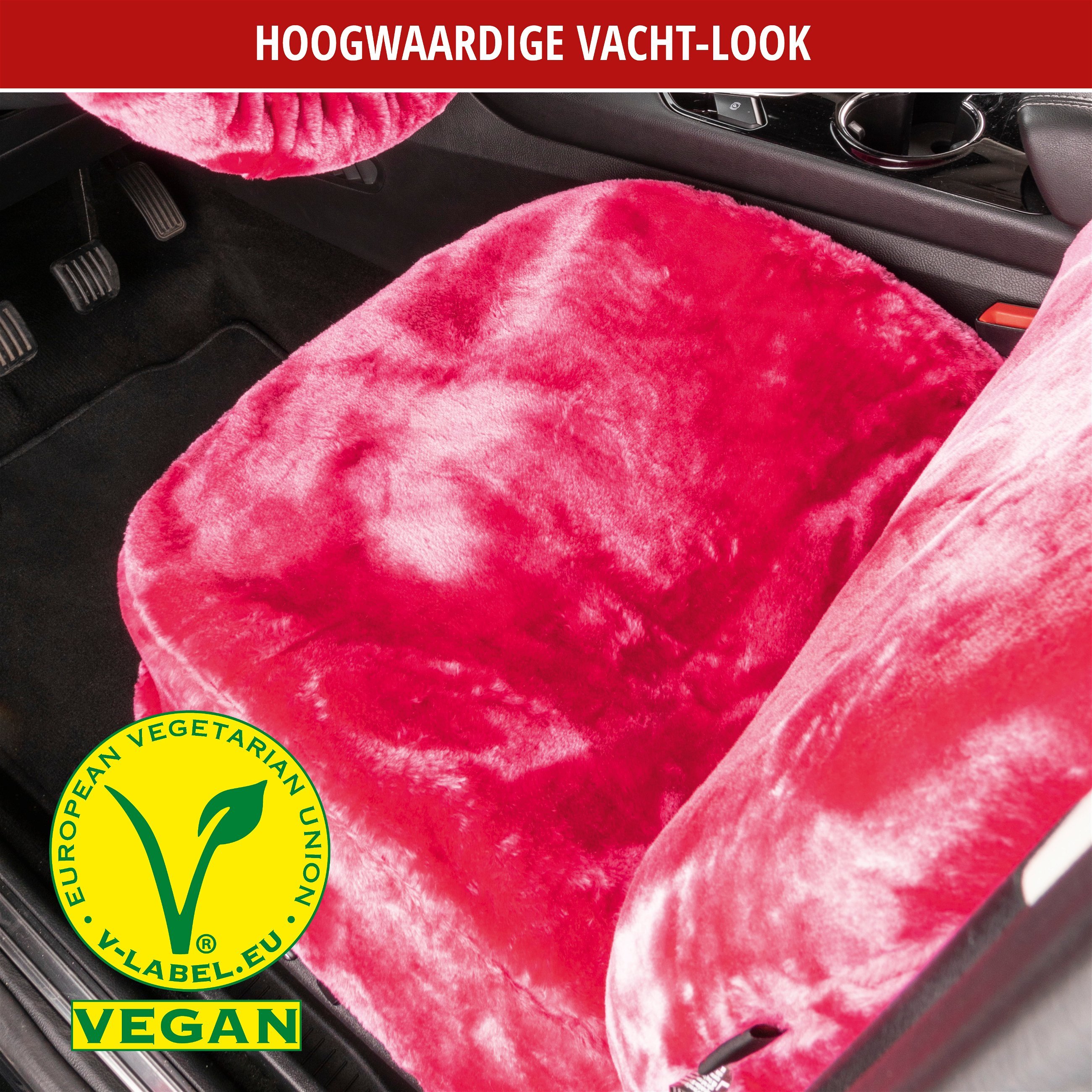 Autostoelhoes teddy, stoelhoes kunstbont, vegan autohoes in bontoptiek,  fluffy stoelhoes vegan roze | Stoffen Stoelhoezen | Stoelhoezen voor Auto |  Autostoelhoezen \u0026 Kussens | Walser Online Shop