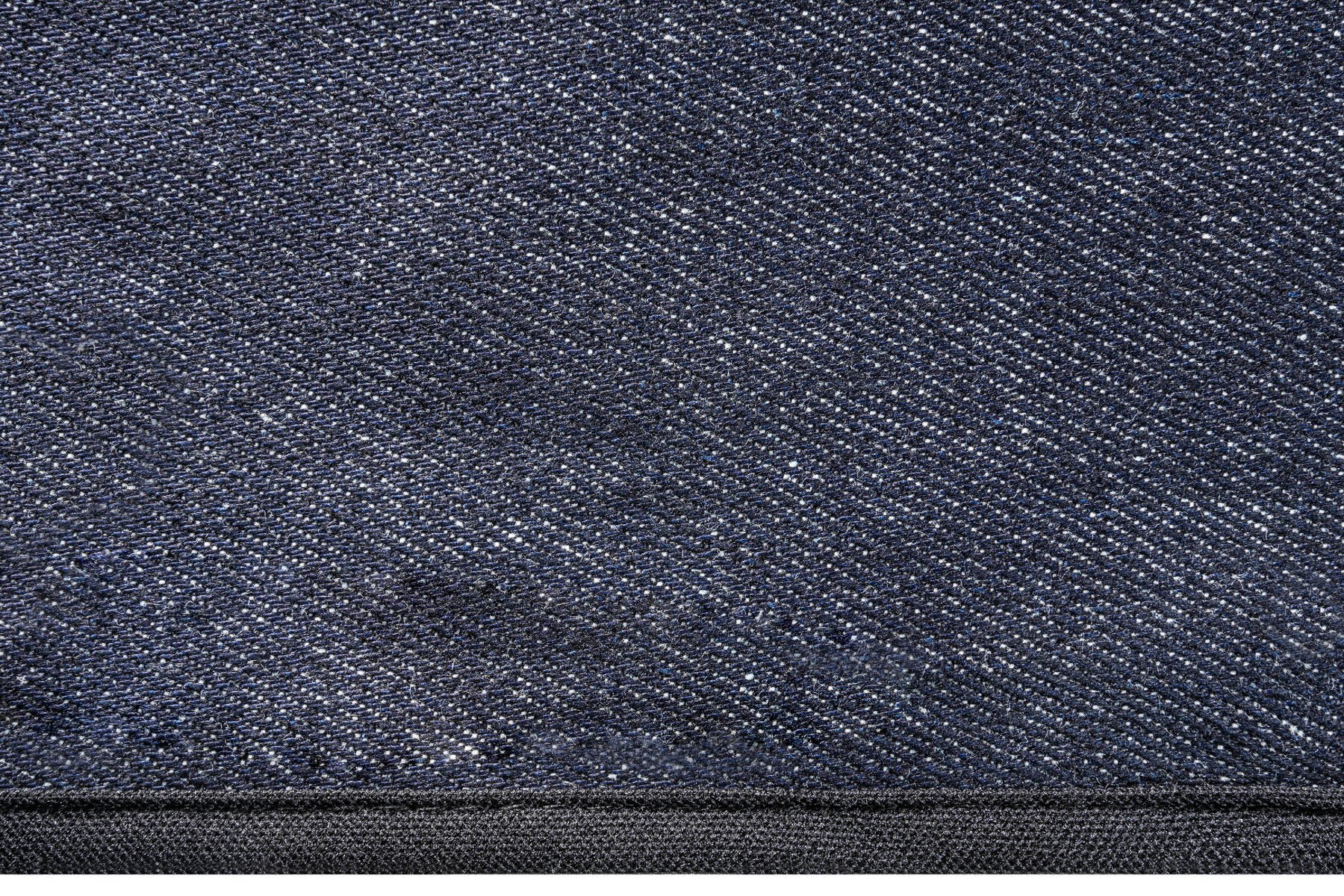 Autostoelhoes jeans blauw voor één voorstoel, slipcover universele pasvorm, autostoelhoes