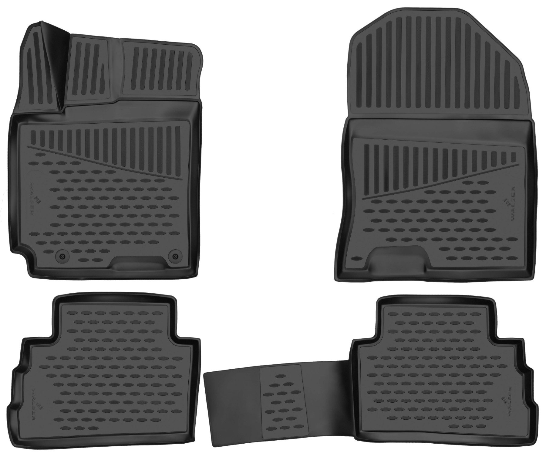 Tapis en caoutchouc XTR pour Hyundai Kona 06/2017-Auj.