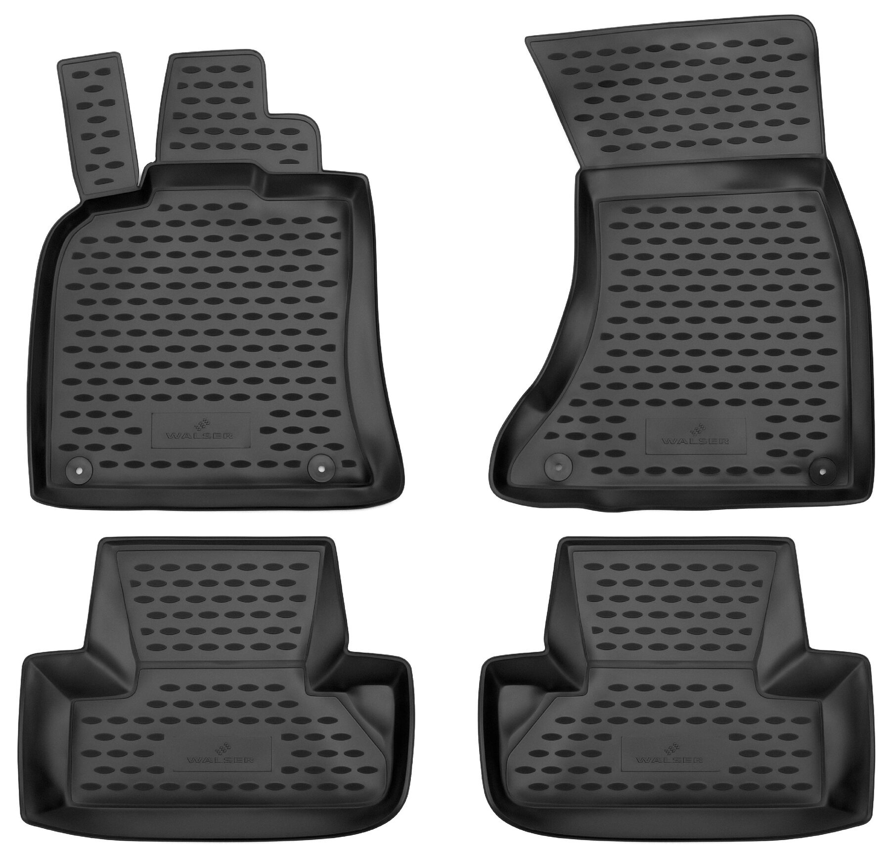Rubberen Voetmatten XTR geschikt voor Audi Q5 11/2008 - 12/2017