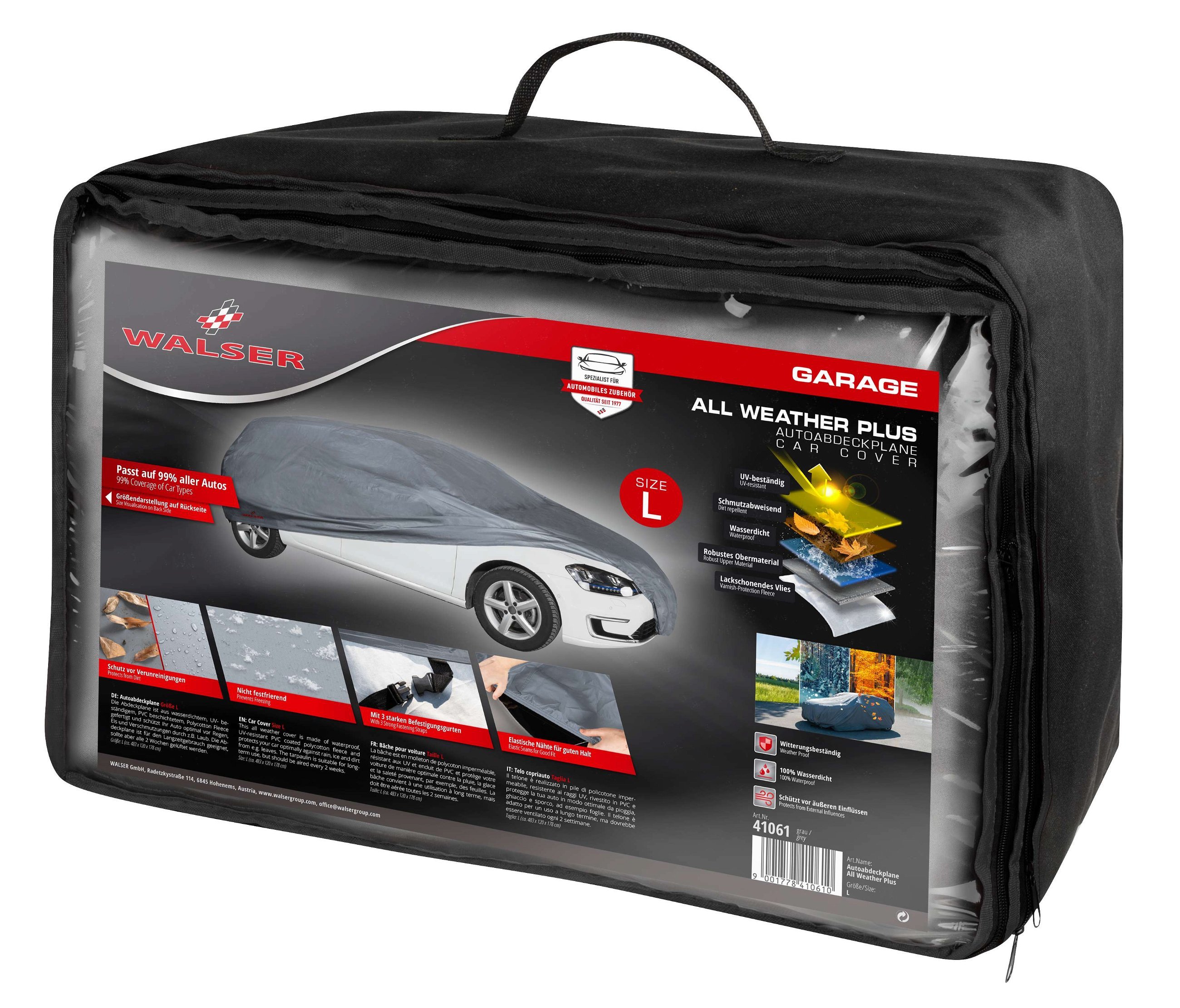 Autogarage für Opel Astra K (15- ) Vollgarage Auto Schutzhülle Car Cover