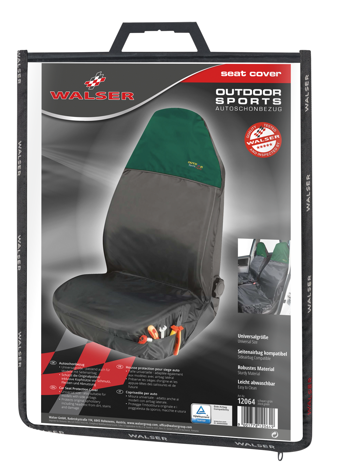Outdoor Sports car Seat cover green