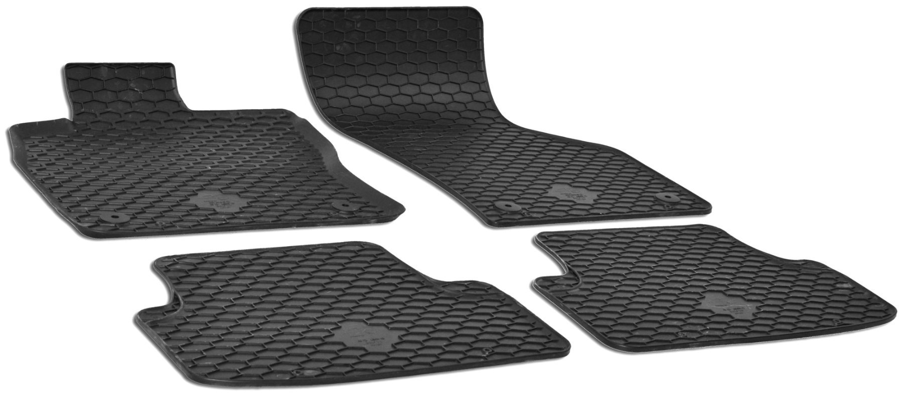 DirtGuard rubberen voetmatten geschikt voor Audi A3, VW Golf VII/Golf VII Variant, VW Golf VIII/Golf VIII Variant, Seat Leon