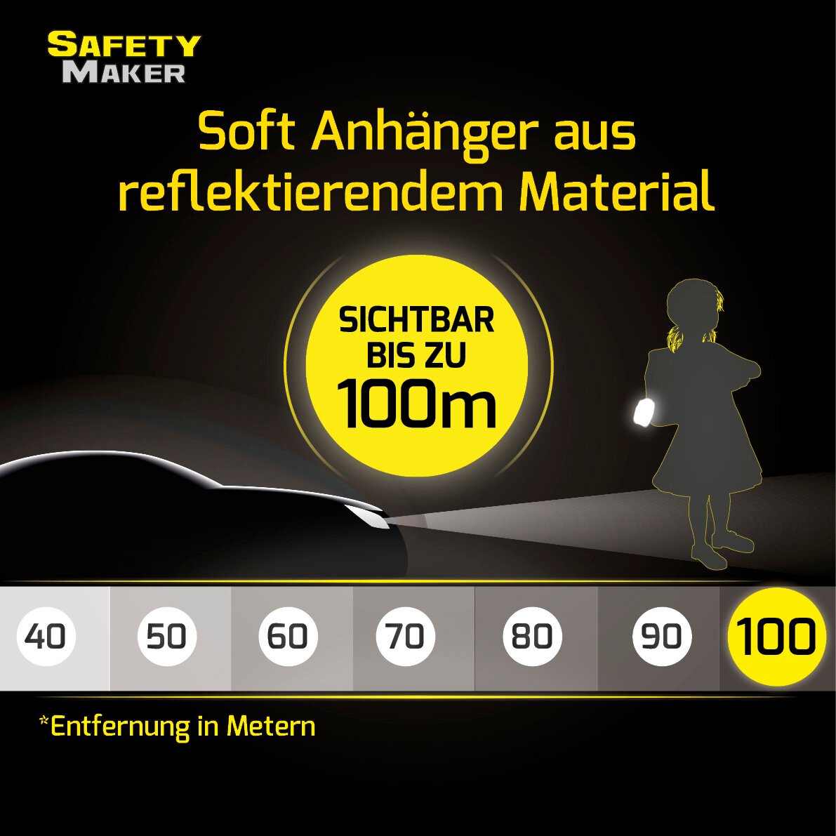 Soft Anhänger Froggy aus reflektierendem Material silber