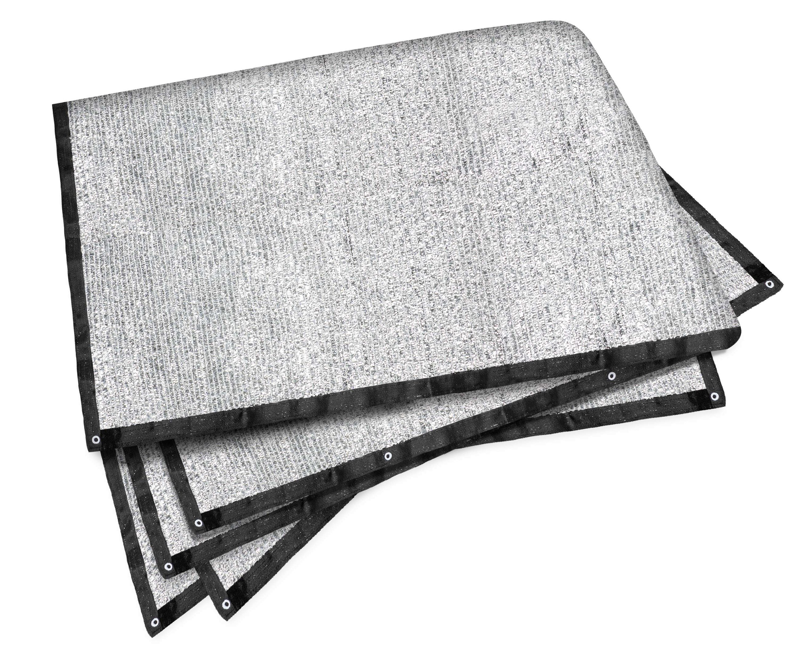 Sonnenschutznetz Stay Cool silber Aluminium 4x6m
