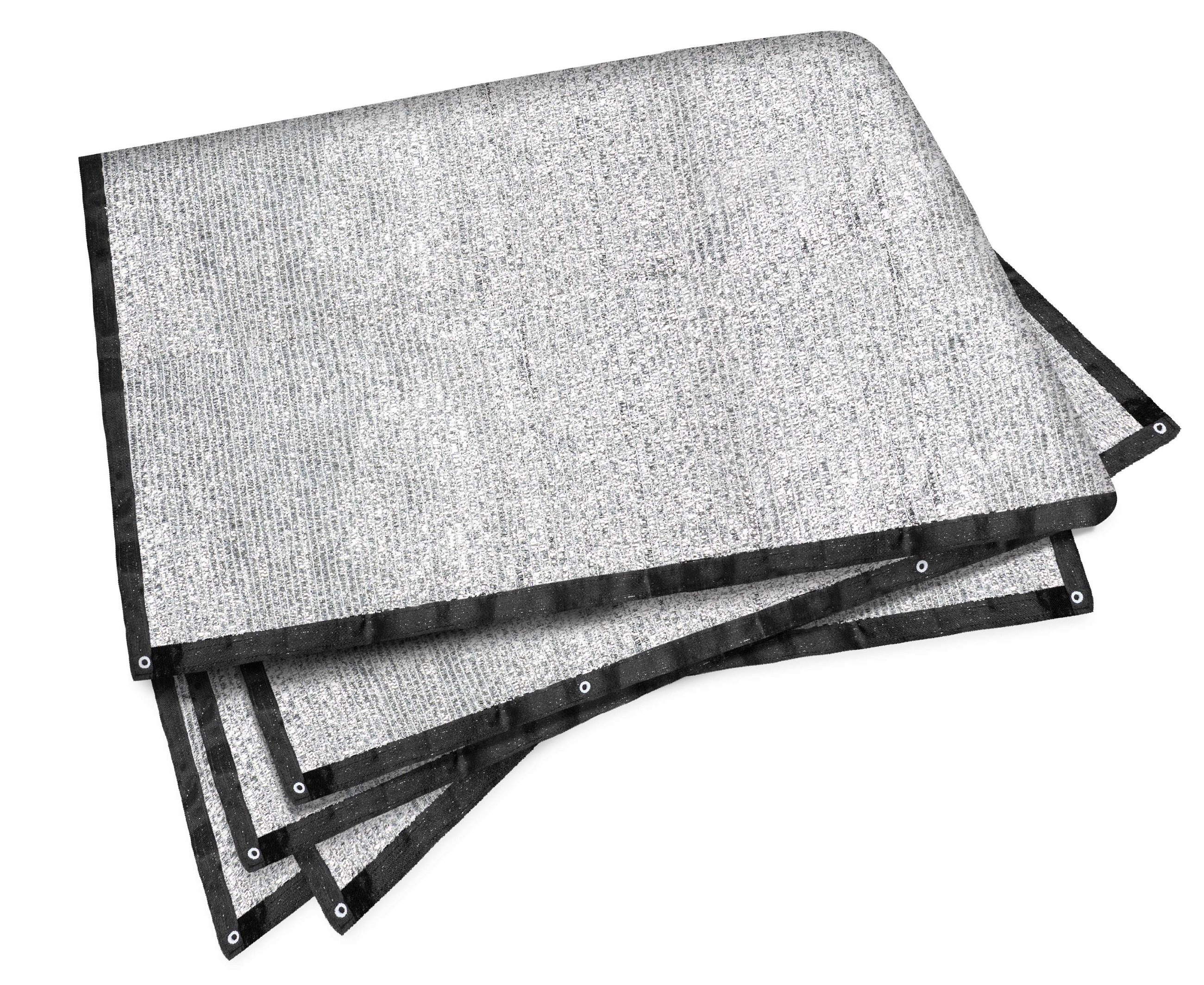 Stay Cool sunshade net silver aluminium 4x6m