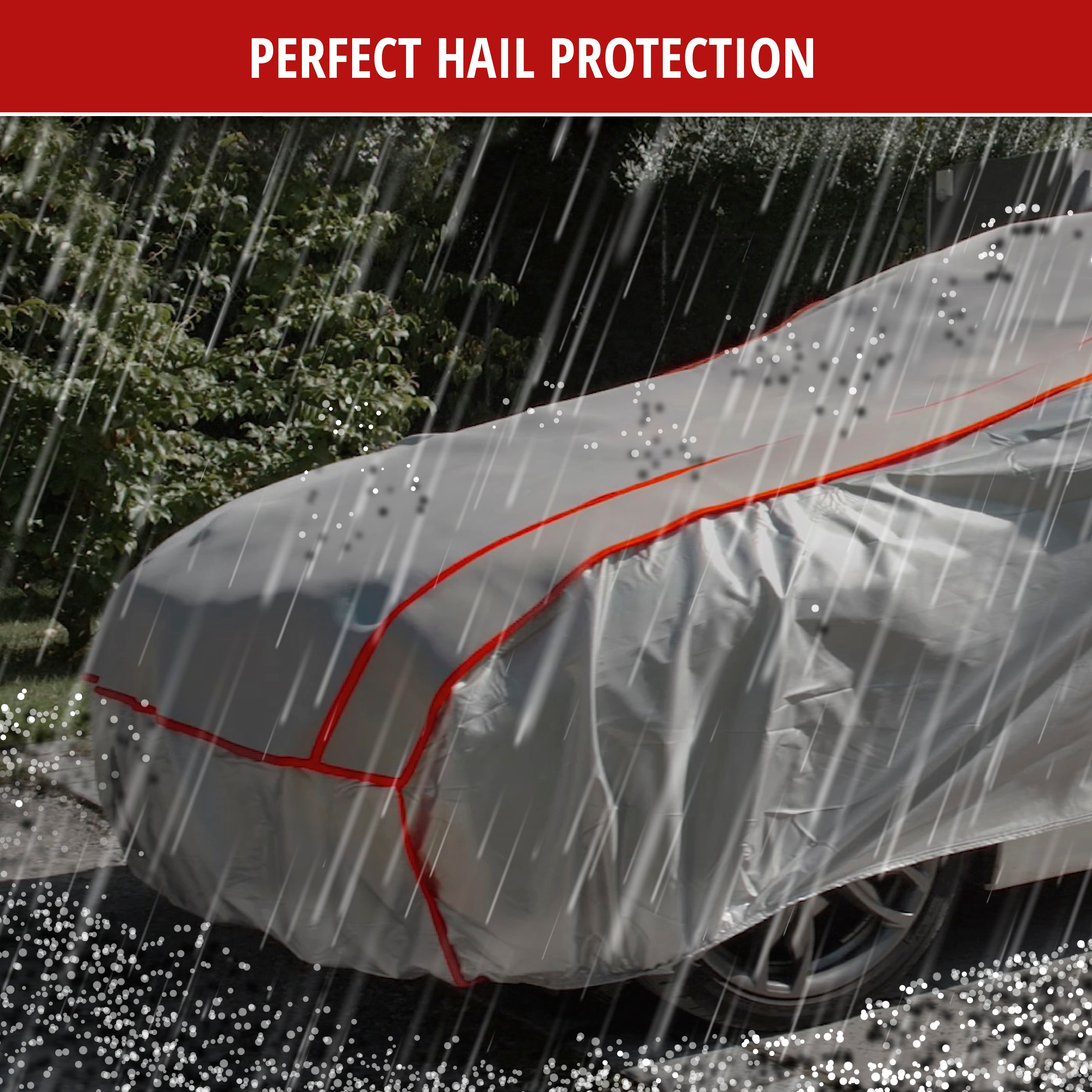 Car hail protection tarpaulin Perma Protect size XL