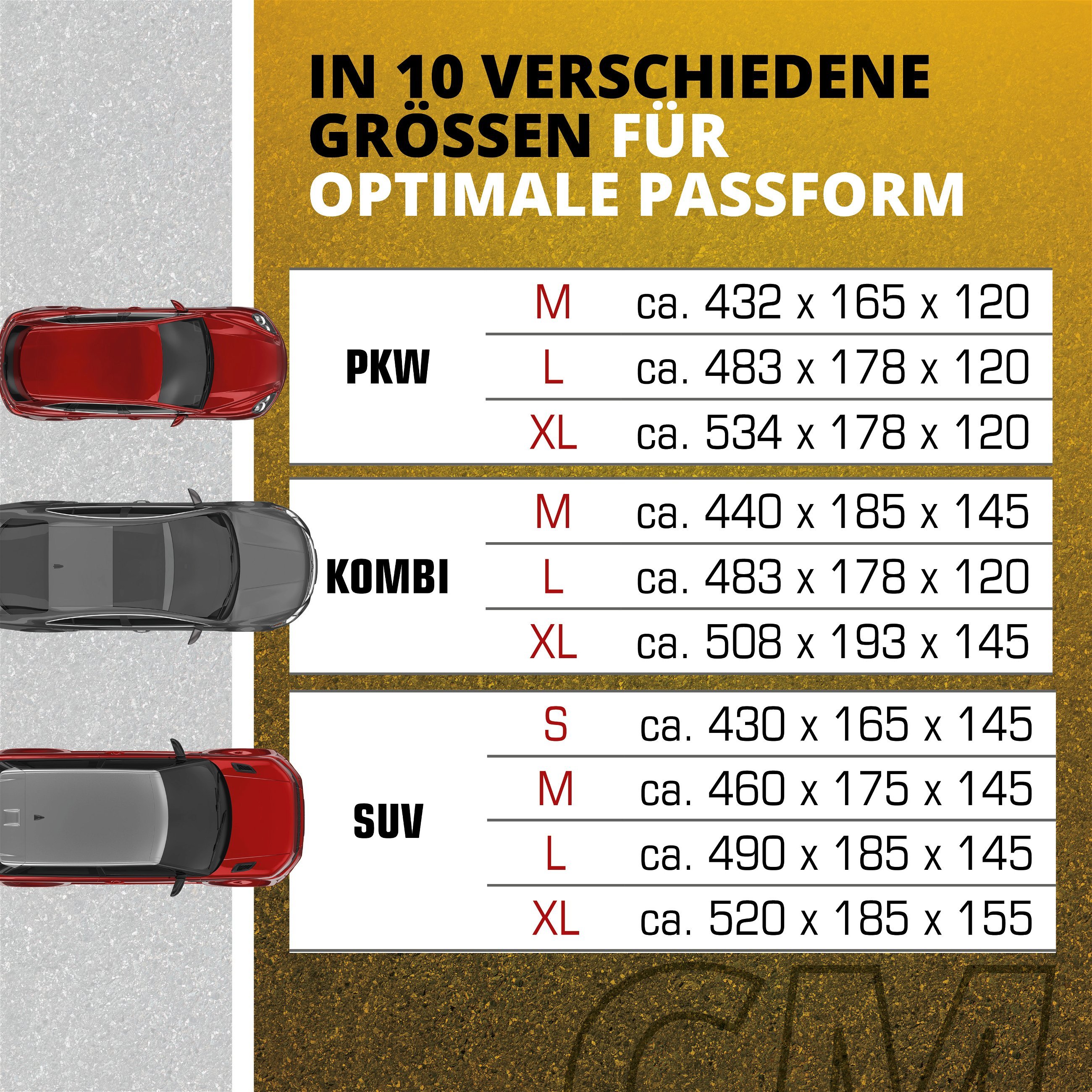Autoplane Indoor Eco, PKW-Abdeckplane Größe M grau/schwarz