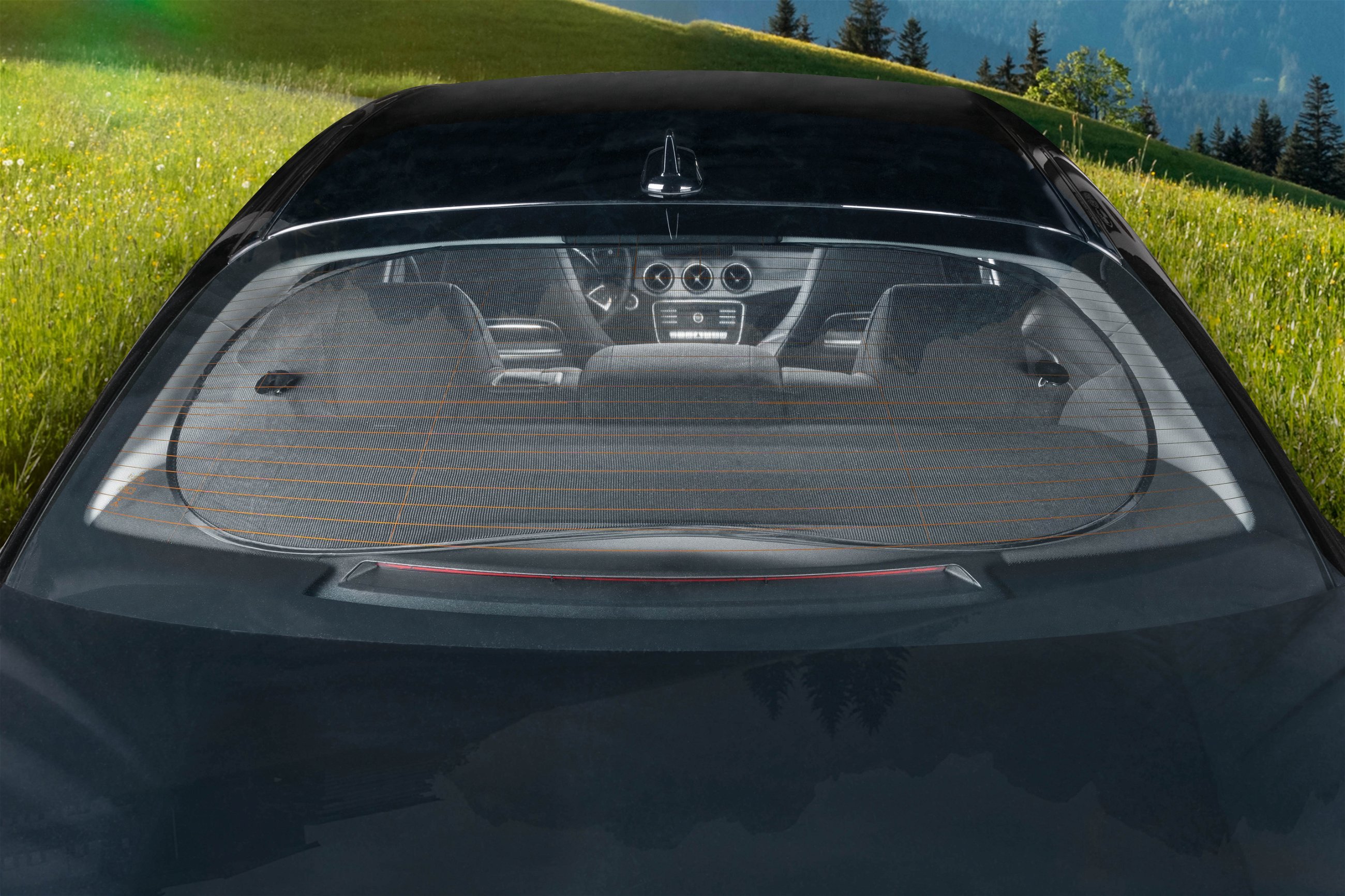 Shadow donor car rear window 100x50cm