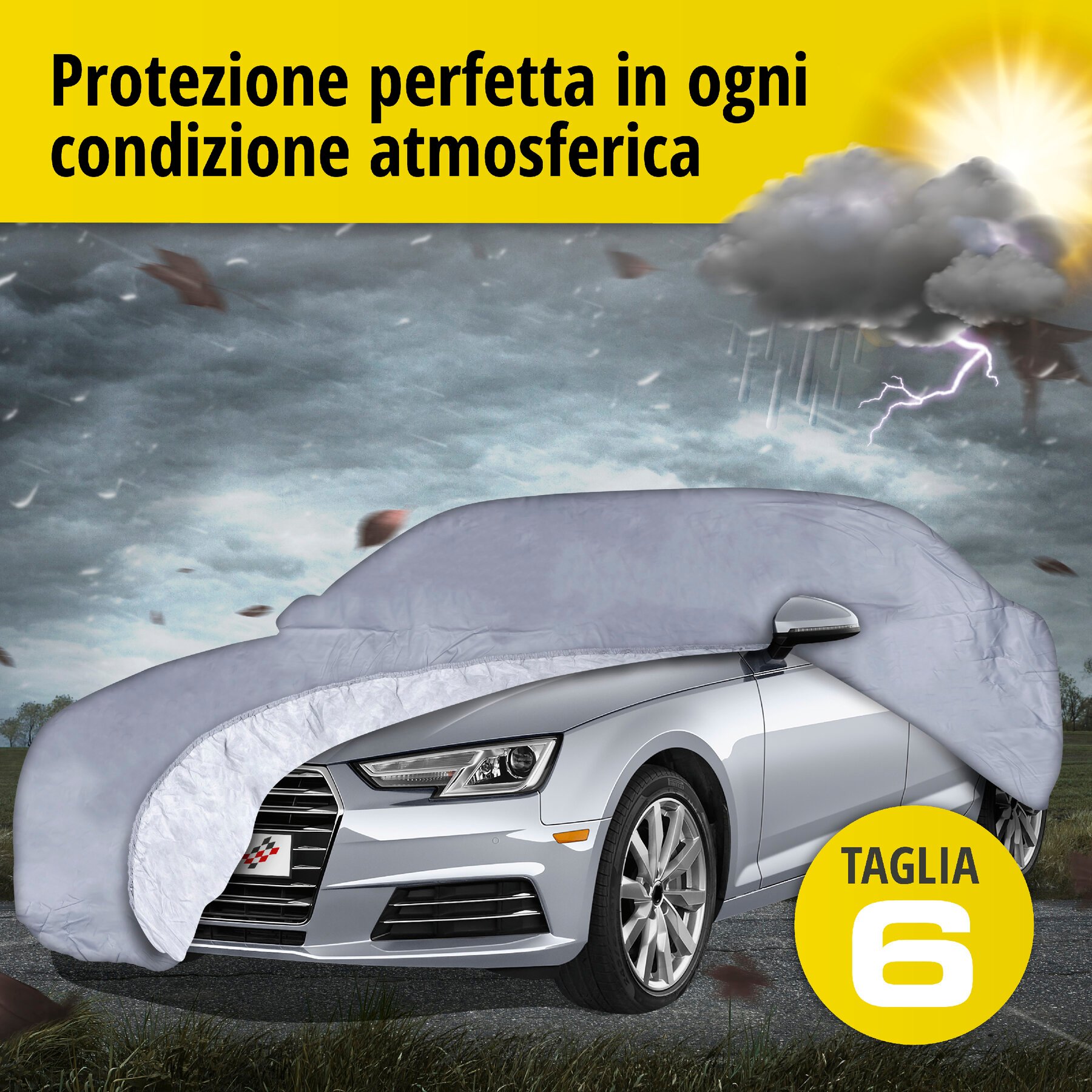 Telone protettivo All Weather Premium size 6 grigio