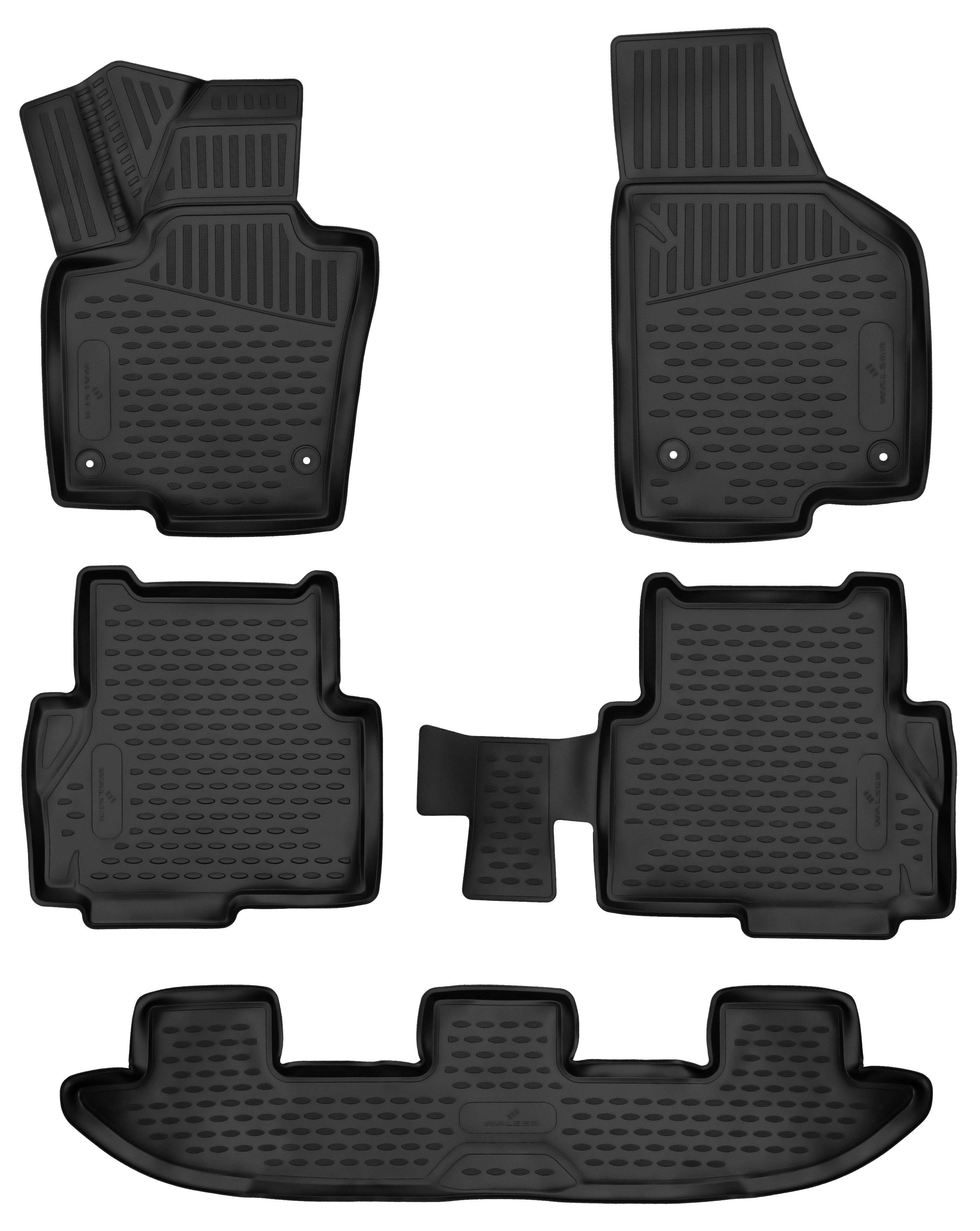 XTR Rubber Mats for VW Sharan/Seat Alhambra 06/2010-Today