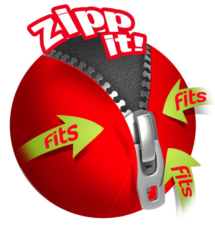 ZIPP-IT Basic Elegance car Seat covers with zipper system