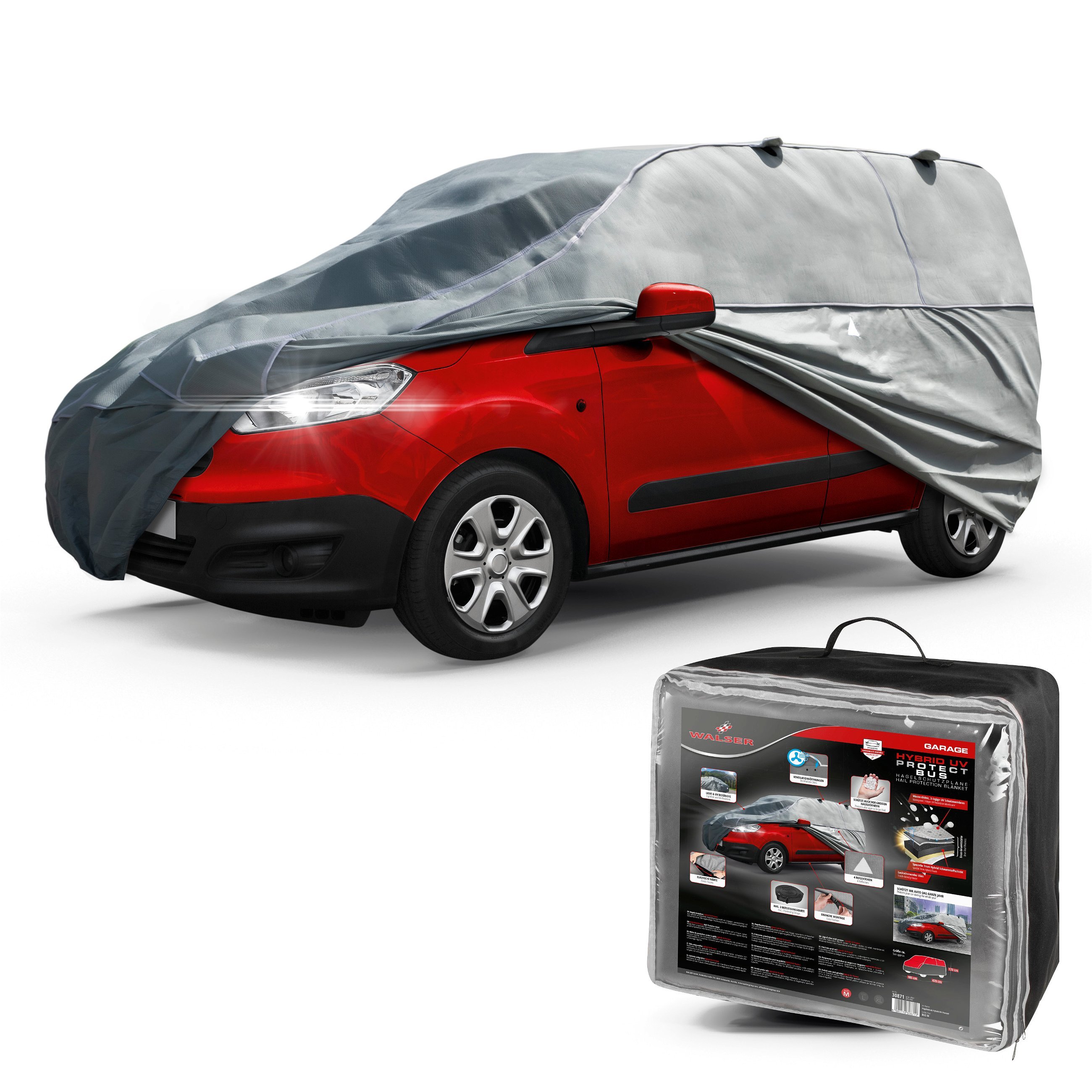 Bâche de Voiture anti-grêle Hybrid UV Protect taille L