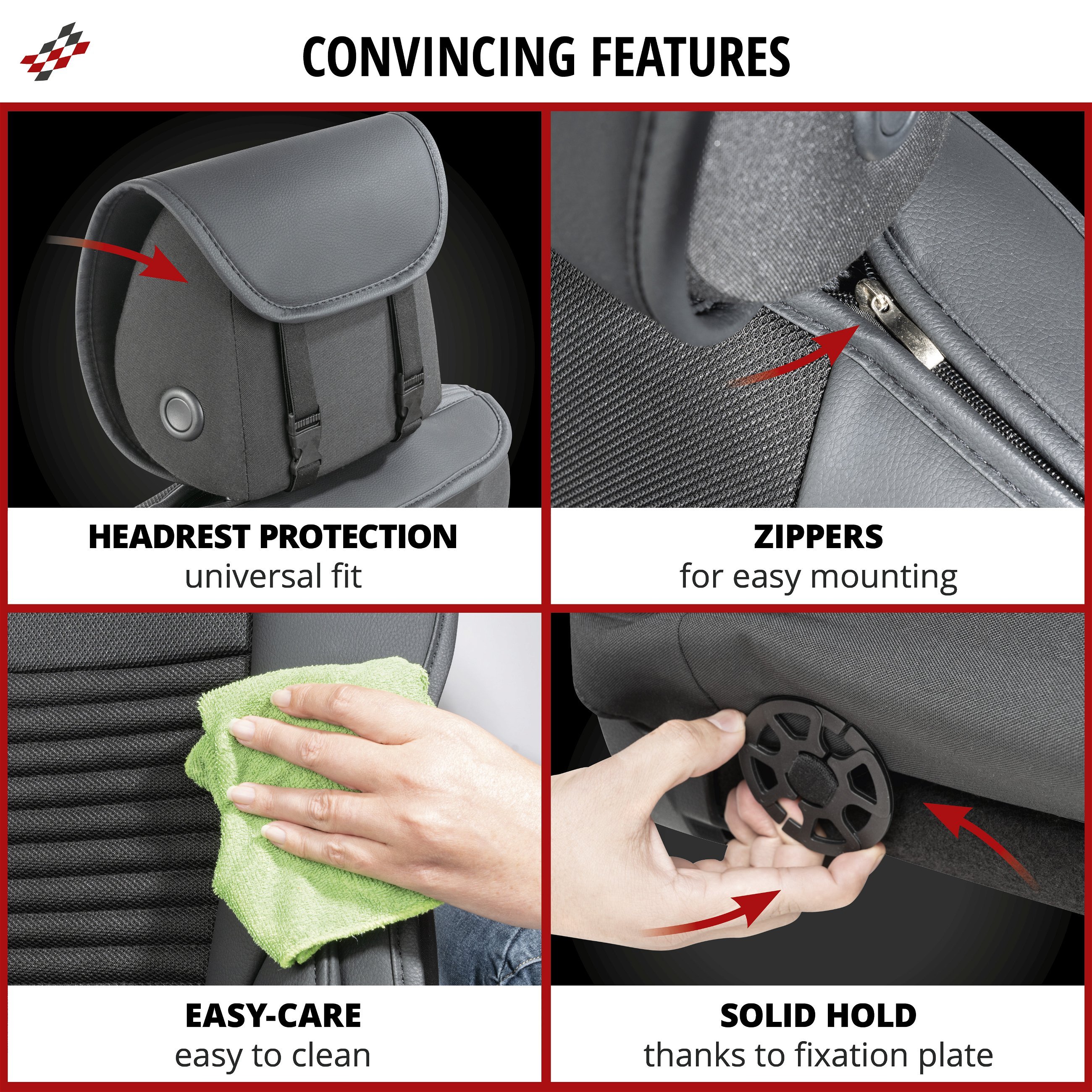 Car Seat cover Max black