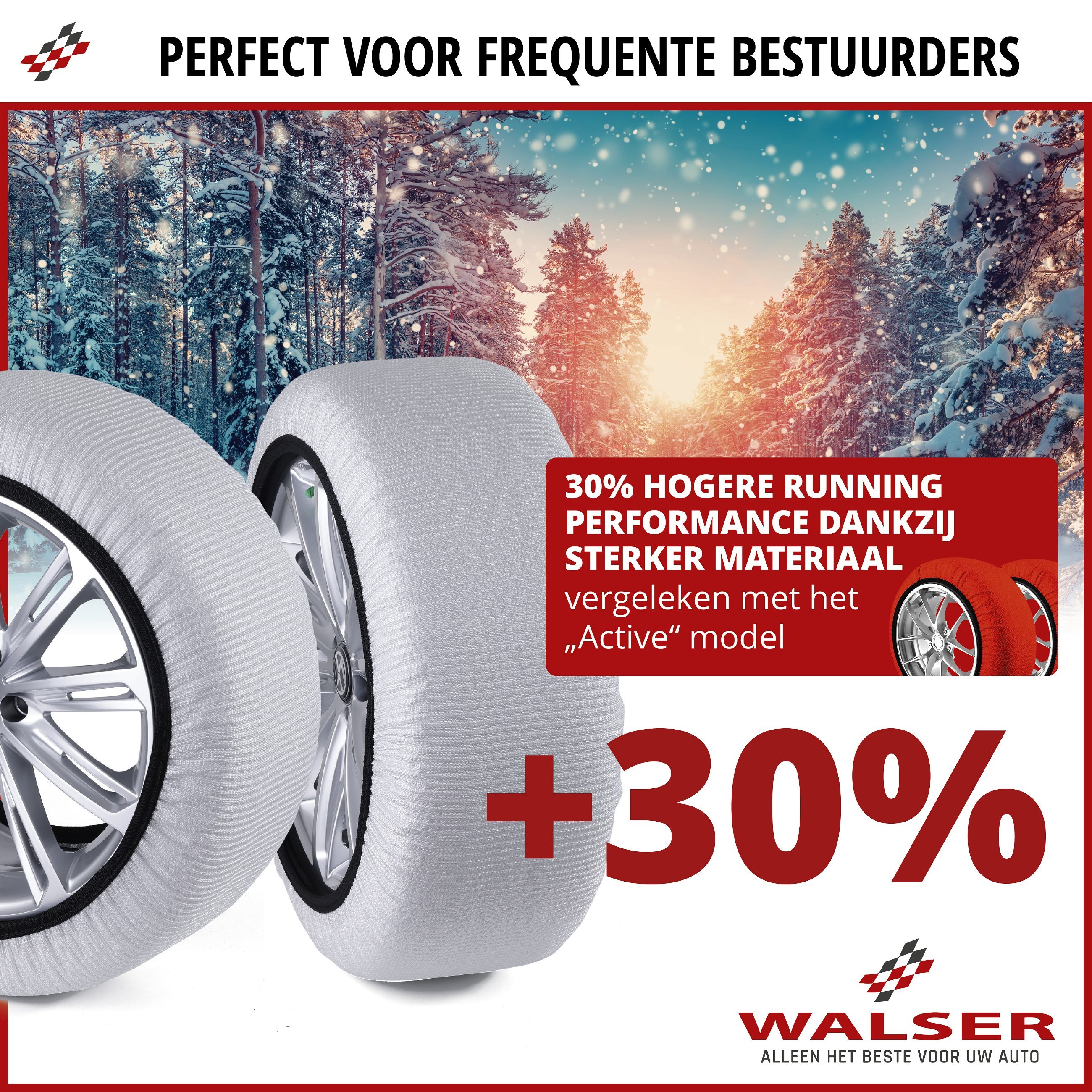 Premium Sneeuwkettingen Alternatief Ultra Grip XS, Textiel Sneeuwkettingen, Sneeuwkousen Set van 2 wit