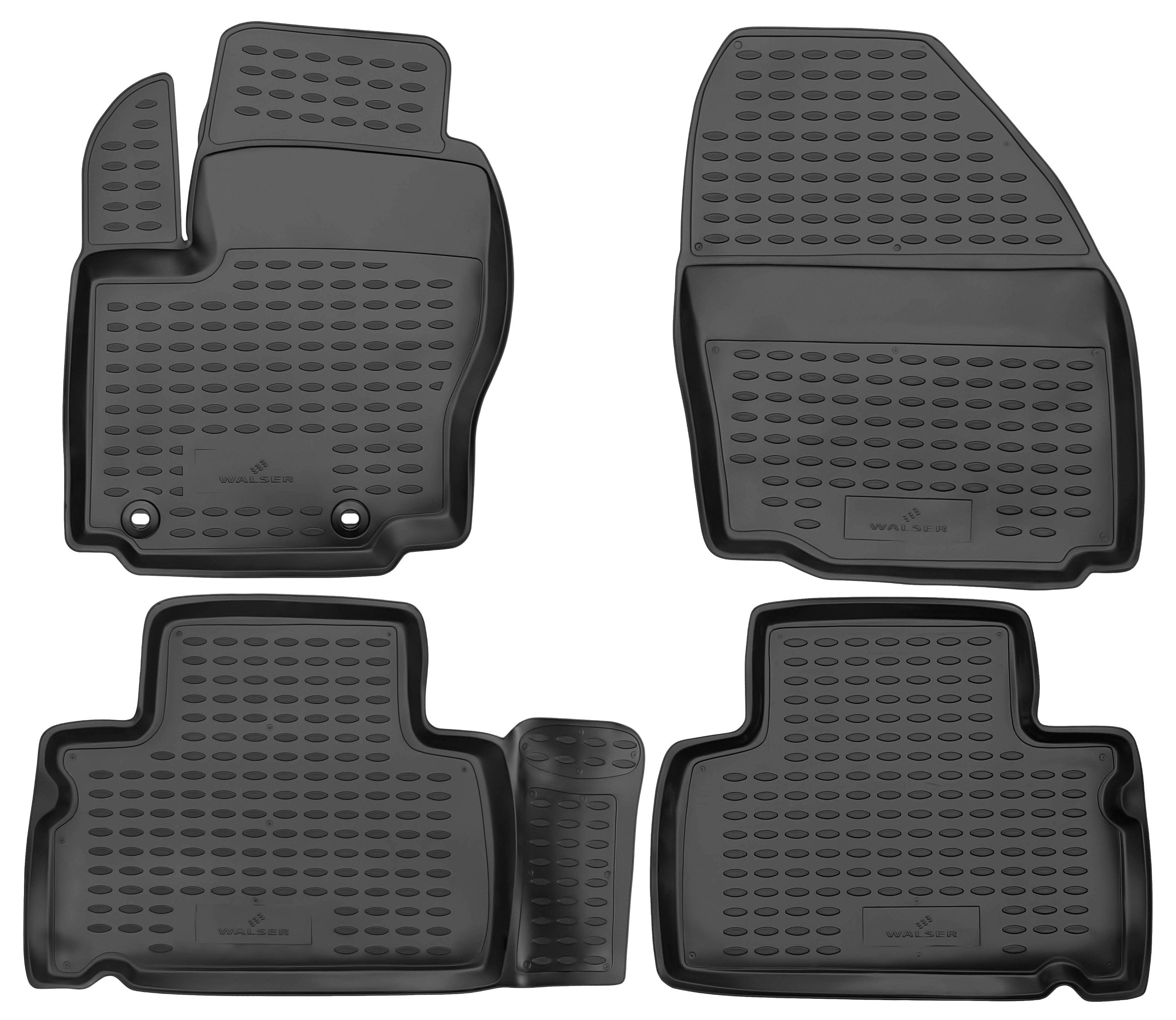 Tapis en caoutchouc XTR pour Ford S-MAX (WA6) 05/2006 - 12/2014