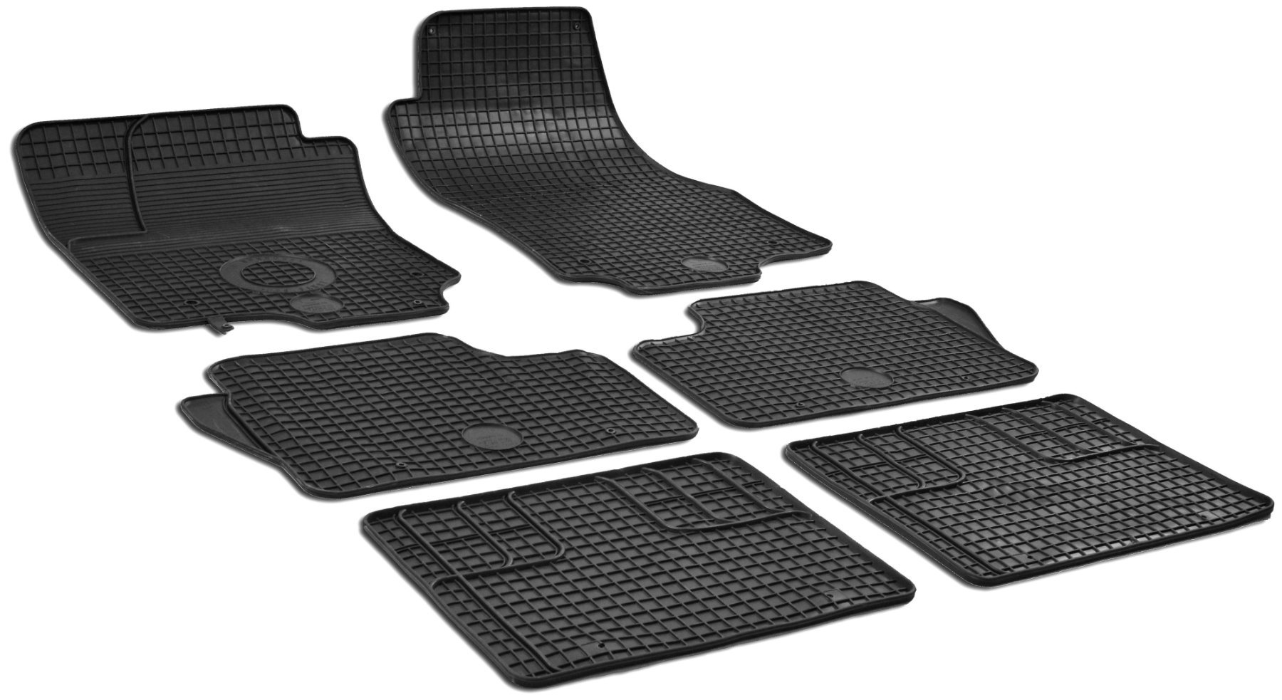 DirtGuard rubberen voetmatten geschikt voor Opel Zafira B 07/2005-05/2019
