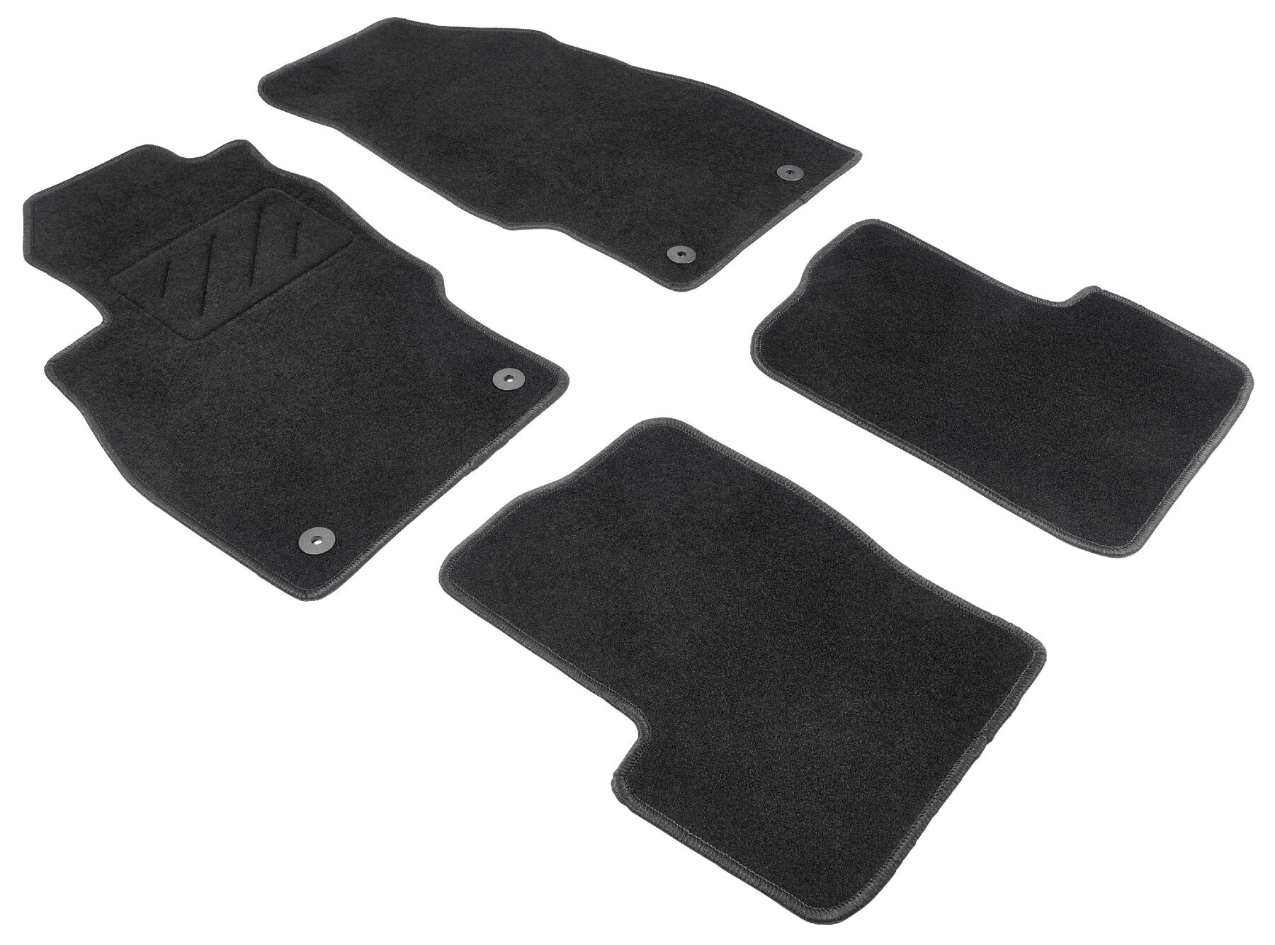 Tappetini per Opel Corsa D (S07) 07/2006-08/2014, Tappetini per Opel Corsa  D, Tappetini per Opel, Filtrare i tappetinini per tipo di auto, Tappetini  tessili, Tappetini per auto