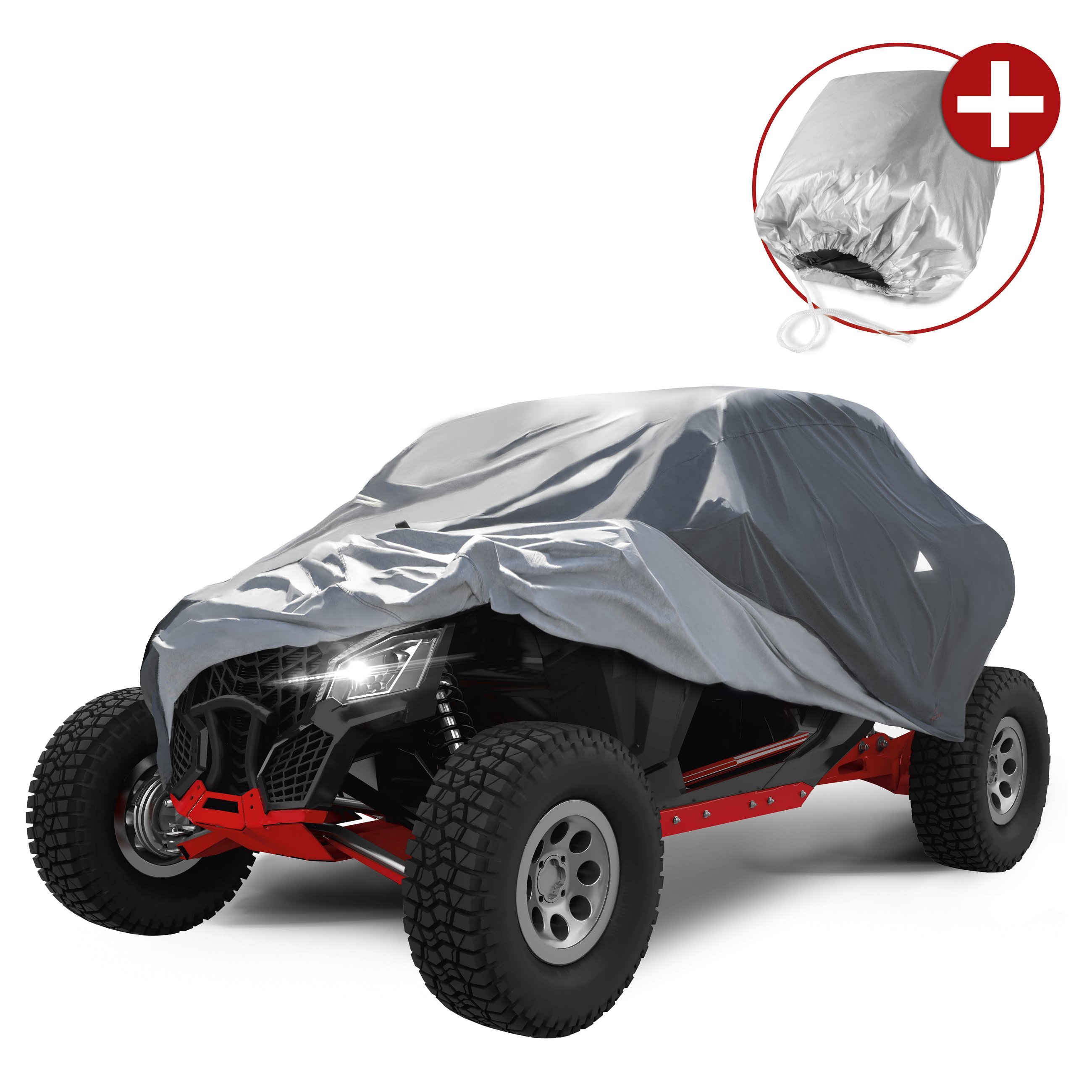 Quad Cover All Weather Plus, Cover for Off-Road Vehicles size M grey