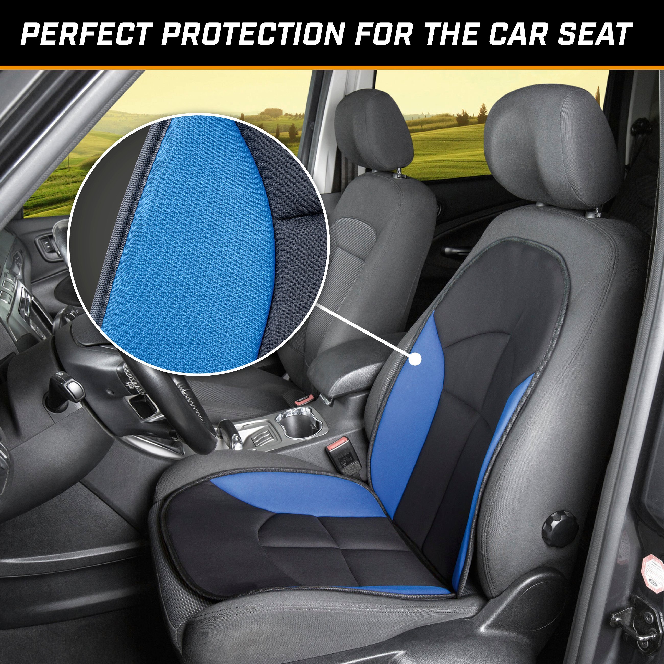 Car Seat cover Novara blue