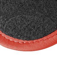 Auto-Teppich Matrix, Universal Fußmatten-Set 4-teilig rot