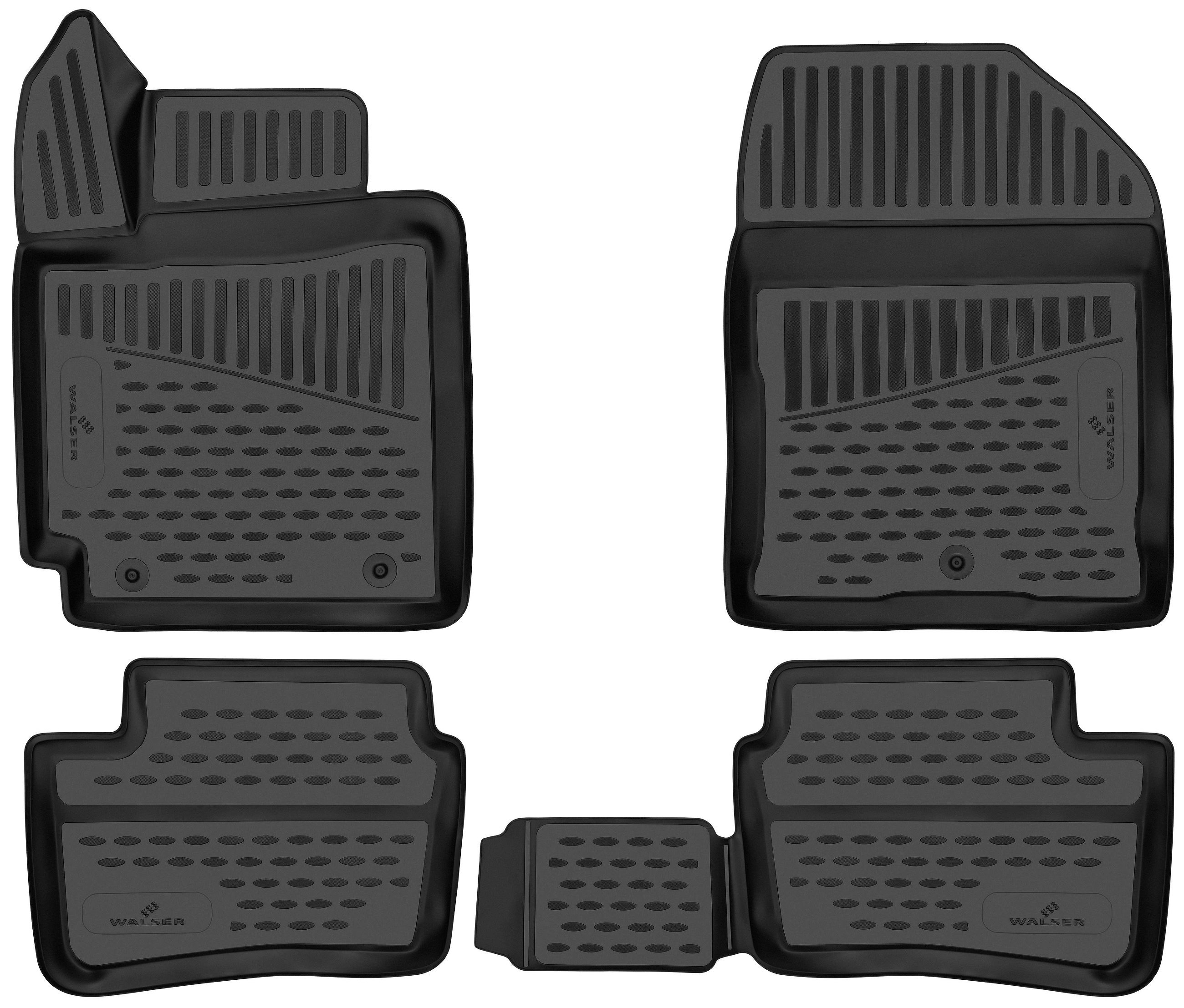 Tapis en caoutchouc XTR pour Kia Picanto III 03/2017 - auj.