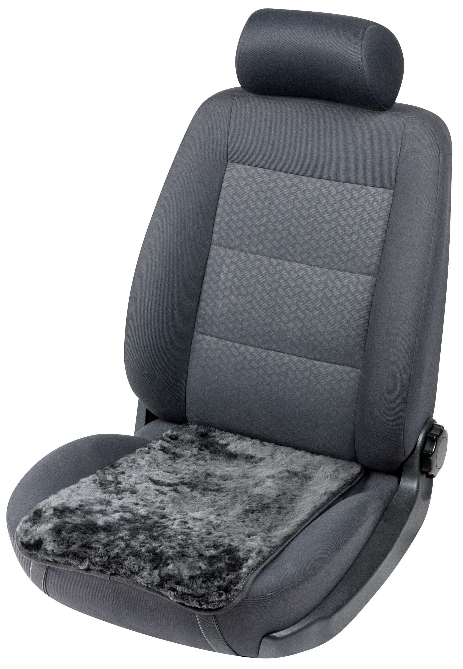 Car seat lambskin overlay minor anthracite 12-14 mm skin height